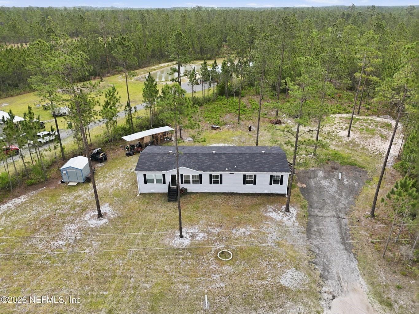 Drone View - 2626 WILL ELLEDGE RD, GLEN ST MARY