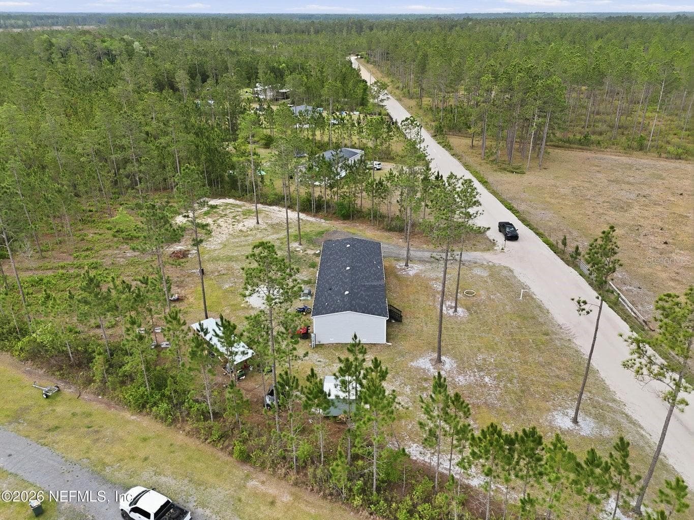 Drone View - 2626 WILL ELLEDGE RD, GLEN ST MARY