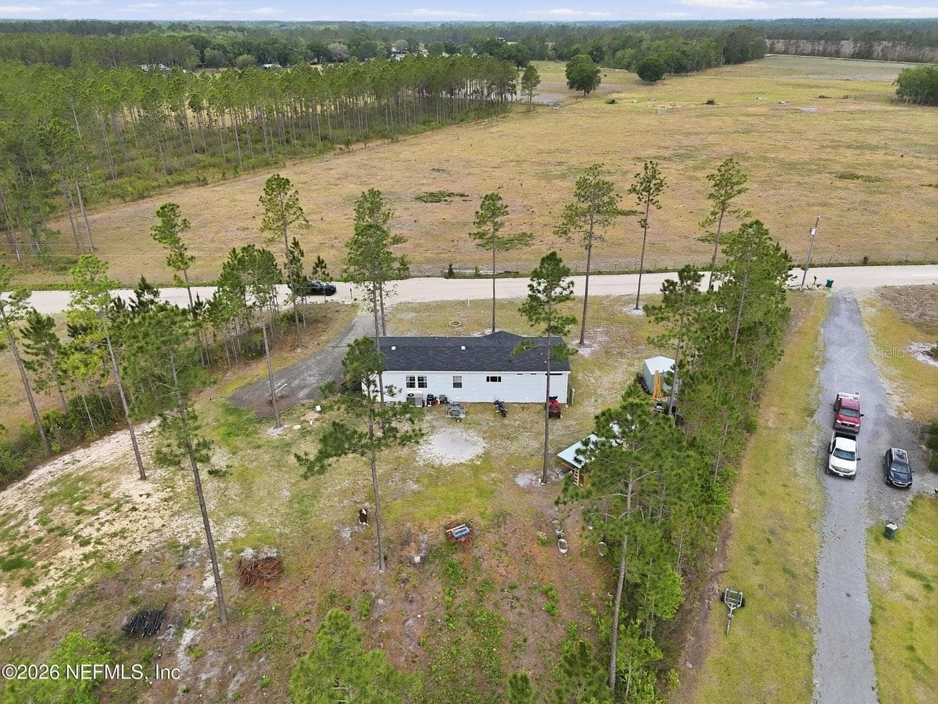 Drone View - 2626 WILL ELLEDGE RD, GLEN ST MARY