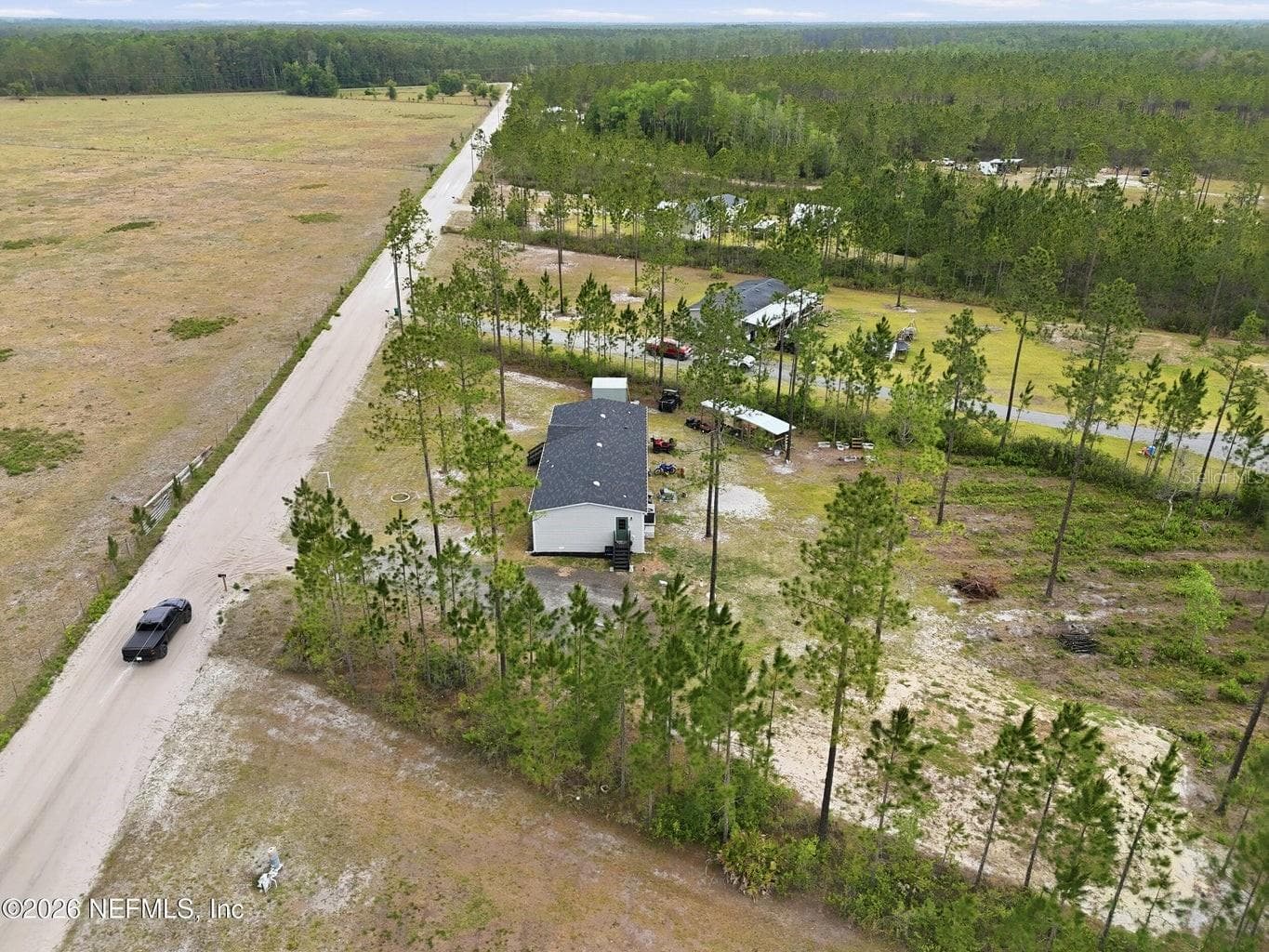 Drone View - 2626 WILL ELLEDGE RD, GLEN ST MARY