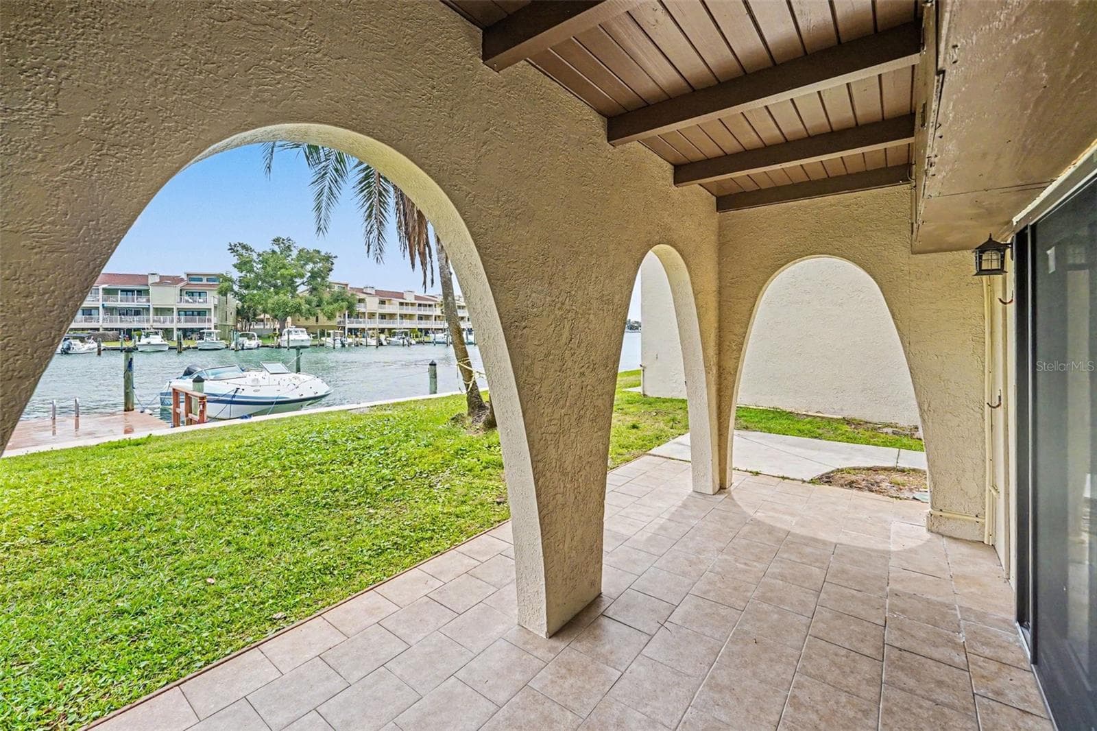 Back patio - 546 PLAZA SEVILLE CT #85, TREASURE ISLAND