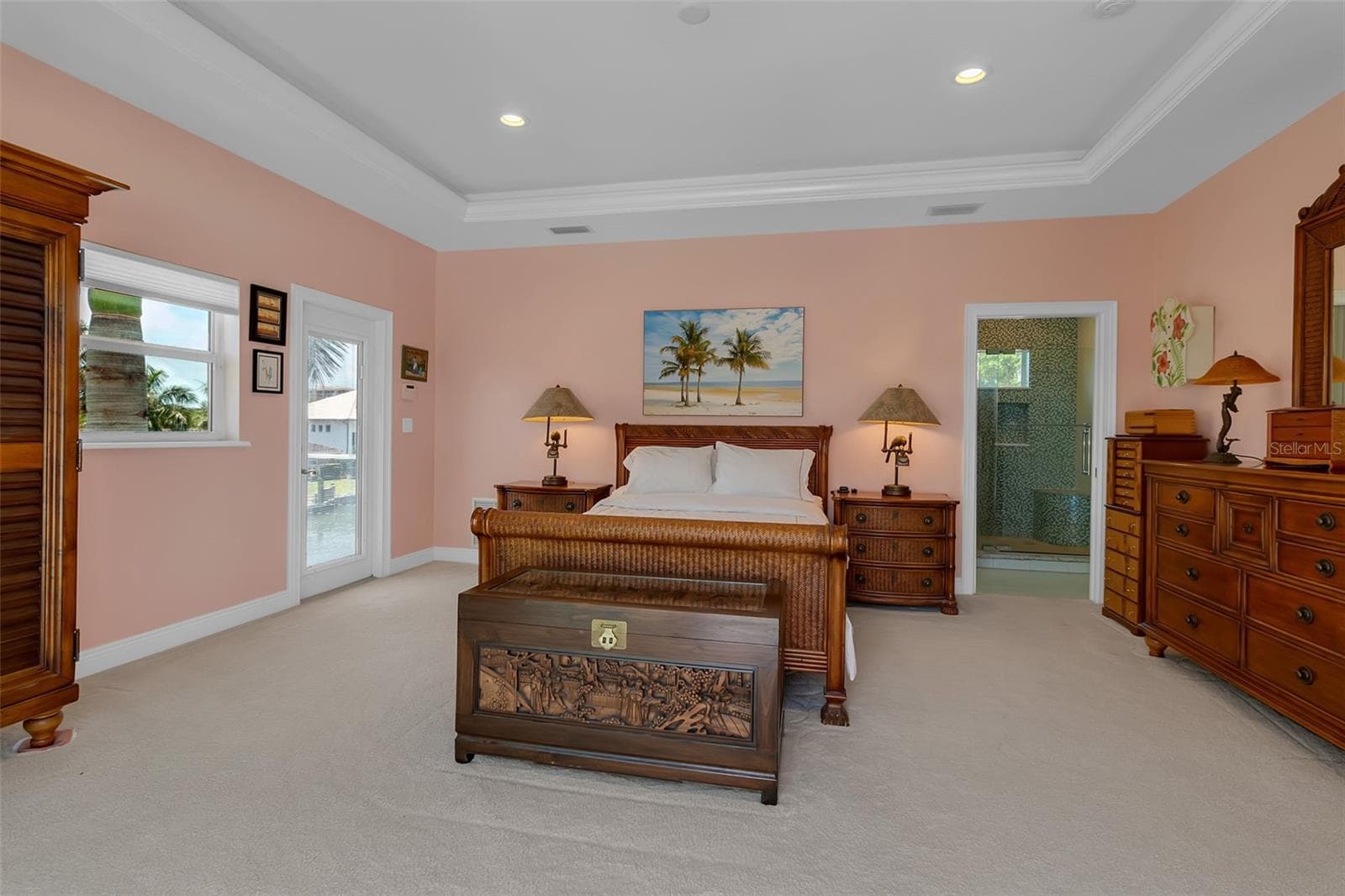 Primary Bedroom - 524 HORNBLOWER LN, LONGBOAT KEY