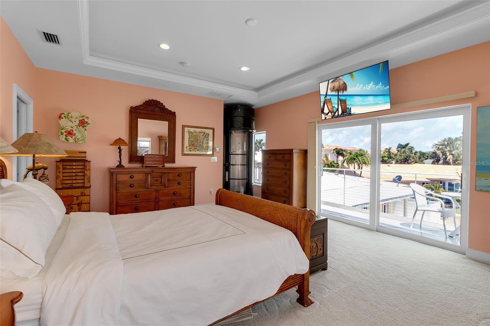 Primary Bedroom - 524 HORNBLOWER LN, LONGBOAT KEY