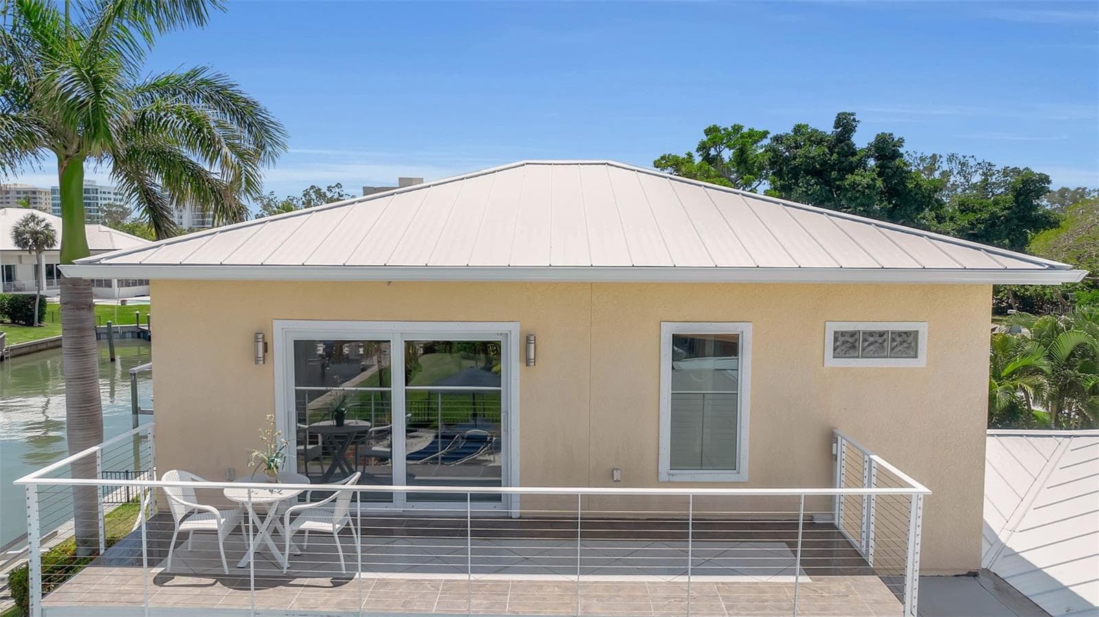 Balcony off Primary Bedroom - 524 HORNBLOWER LN, LONGBOAT KEY