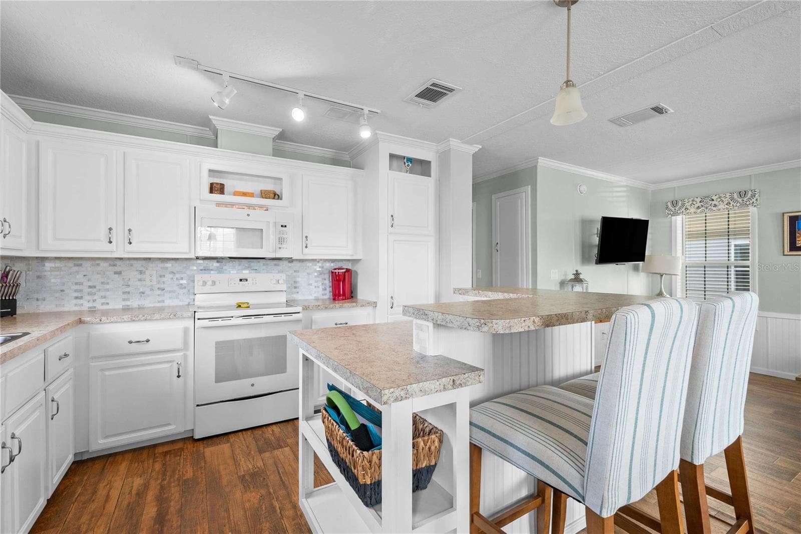 Great kitchen breakfast bar. - 10042 COLLINGWOOD AVE, DADE CITY