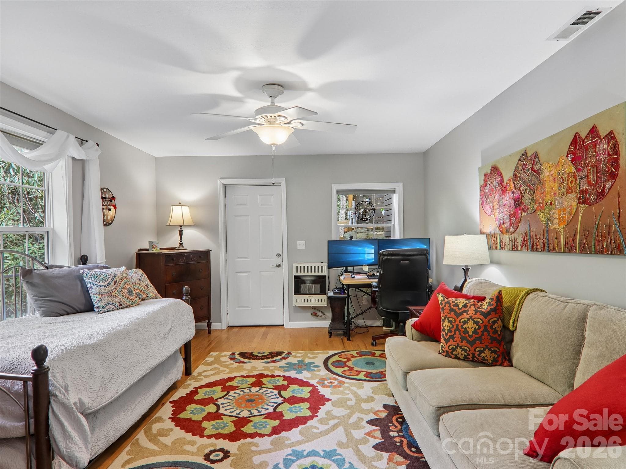 Fits a daybed for added guests - Pisgah Forest