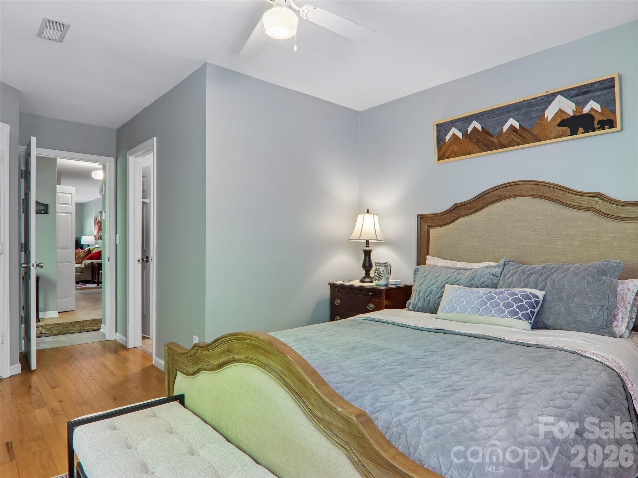 Fits King size bed - Pisgah Forest