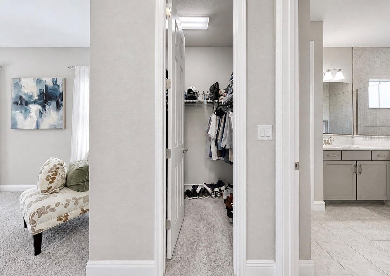 Primary Closet 2 - 6364 ROADSTEAD CT, APOLLO BEACH