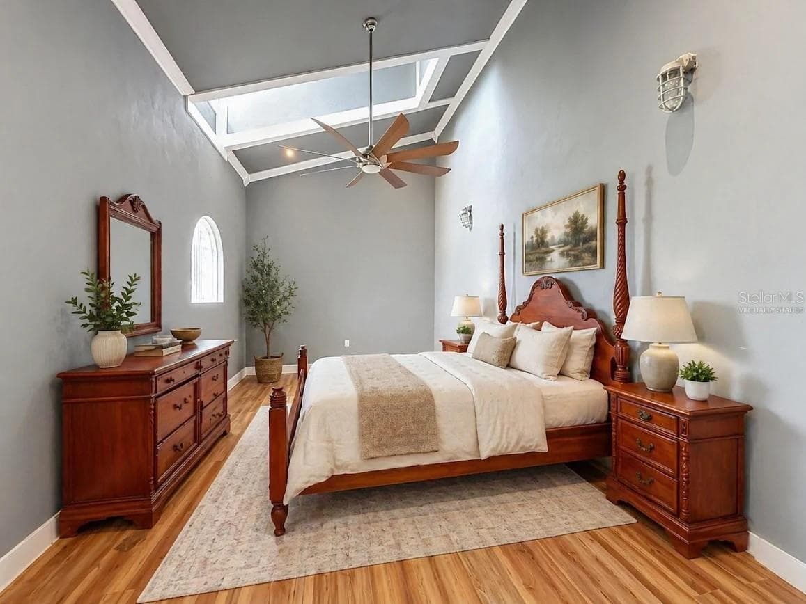Virtually staged Barndominium bedroom +1 bath - 6530 SE 156TH LOOP #3 & 4, SUMMERFIELD
