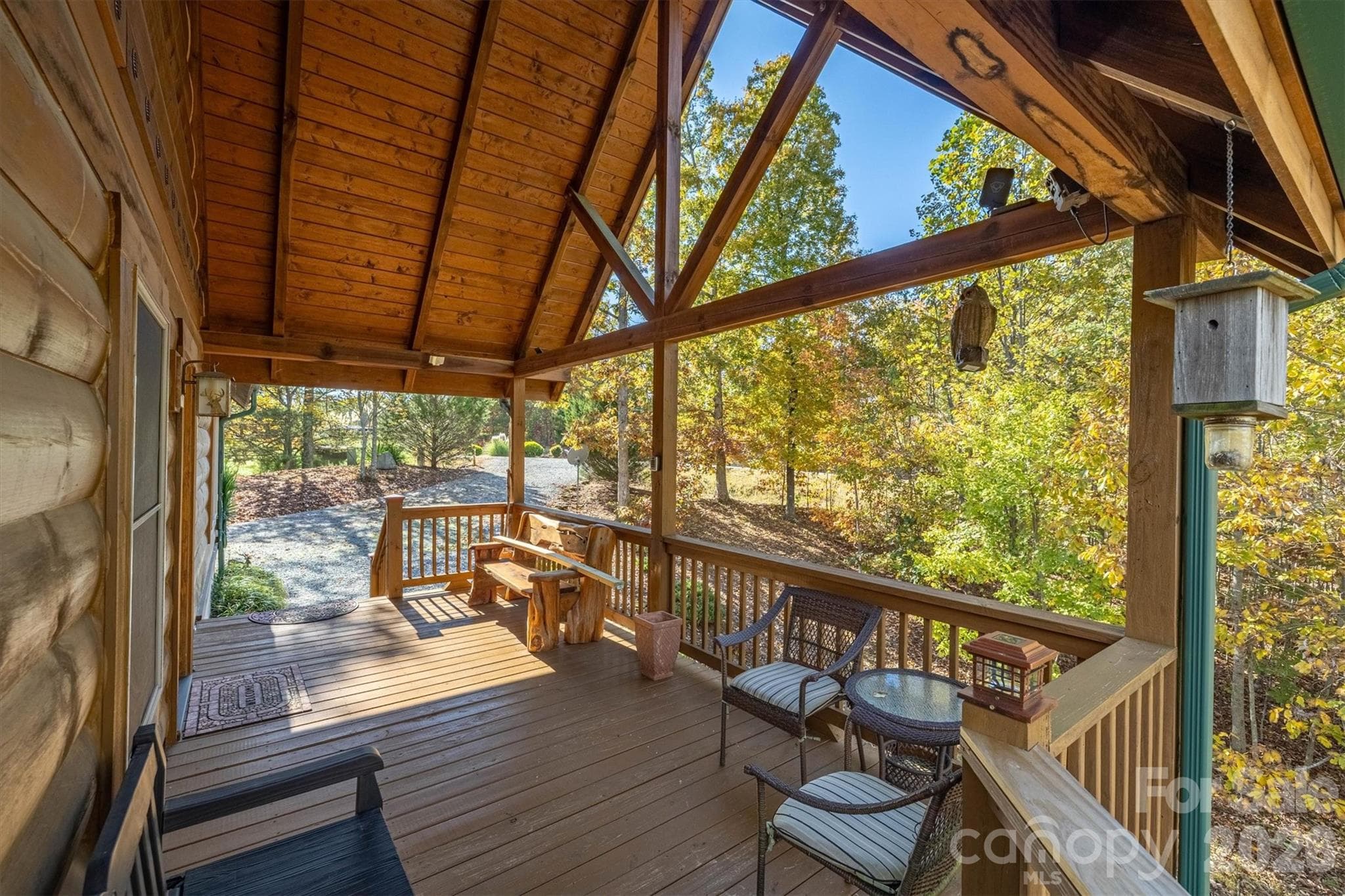 Gable front porch - Nebo