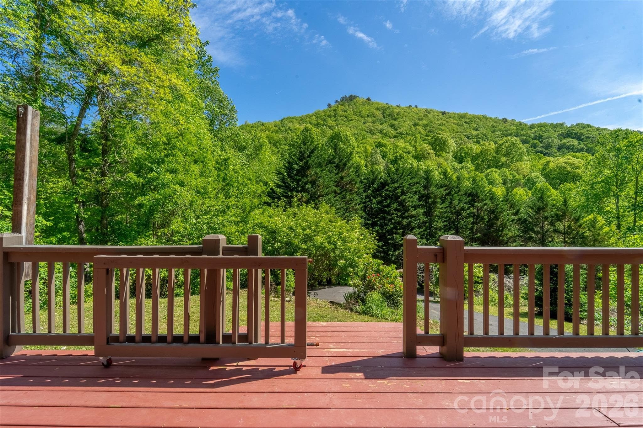 front porch views - 110 Wyoming Drive, Sylva