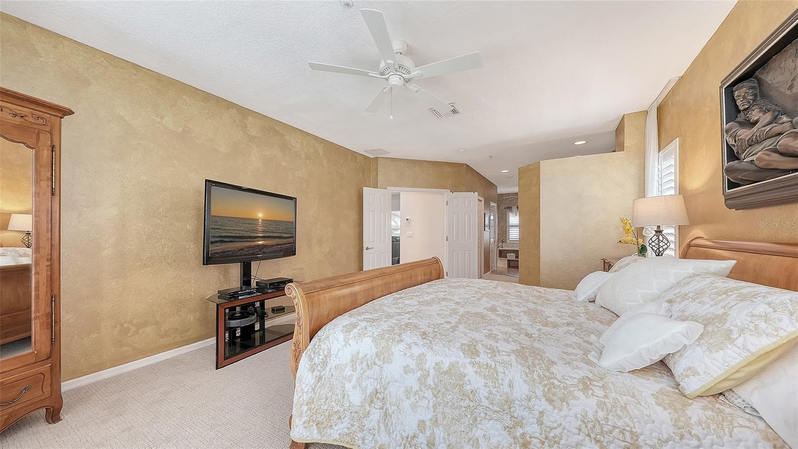 The primary suite offers a private retreat with generous proportions and a spa-inspired en-suite bath - 3040 GULF OF MEXICO DR #3, LONGBOAT KEY