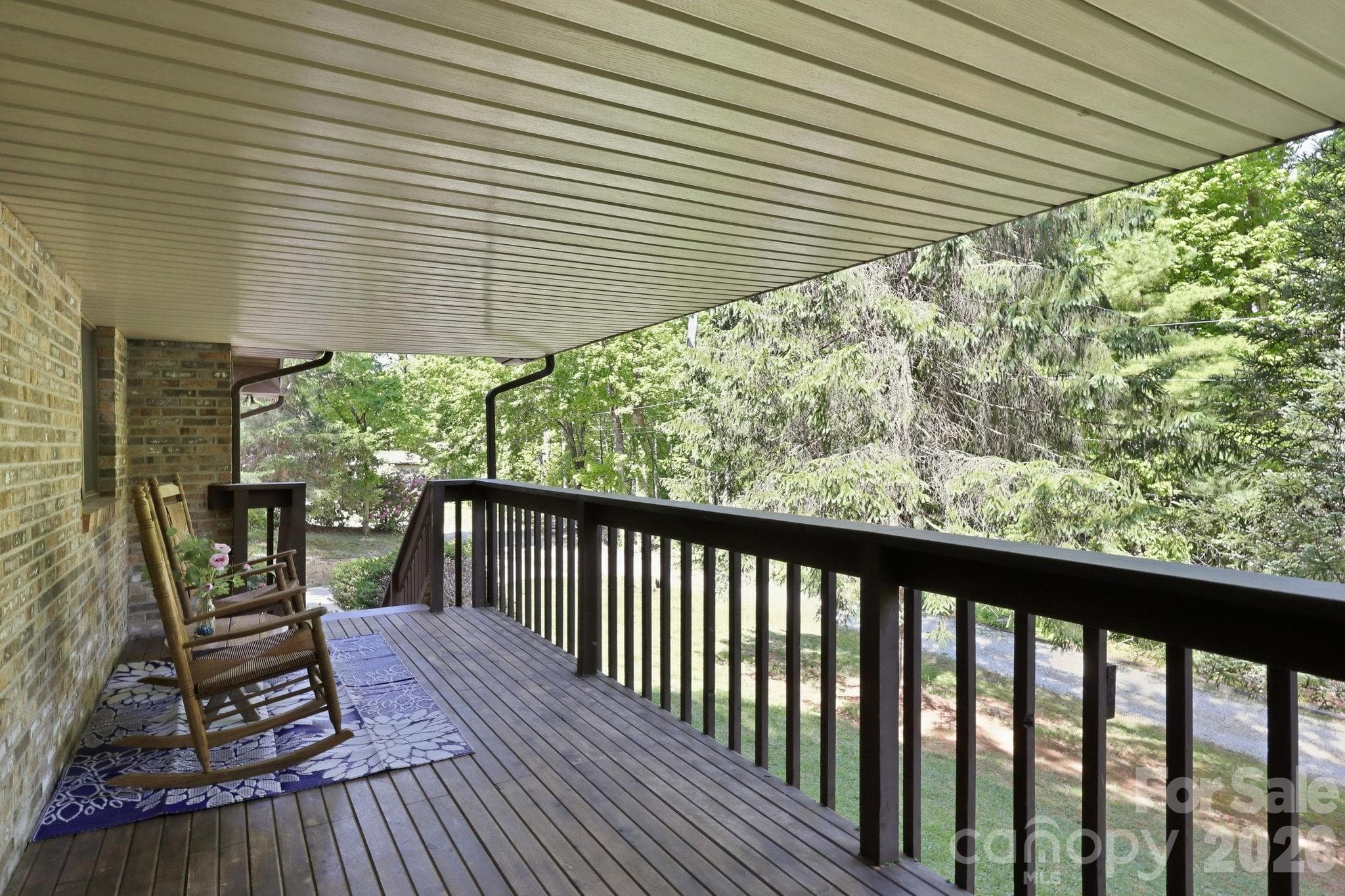Large covered front porch - 1 Mountain Heritage Place, Candler