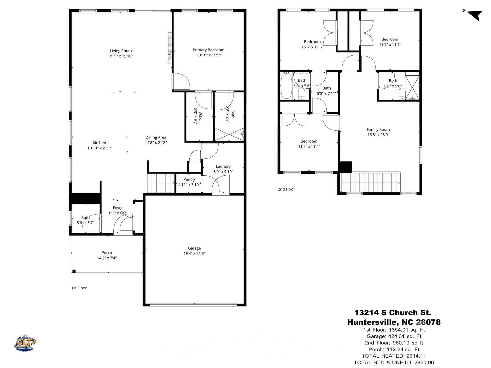 Single Family Residence at 13214 S Church Street, Huntersville, photo 3 of 47