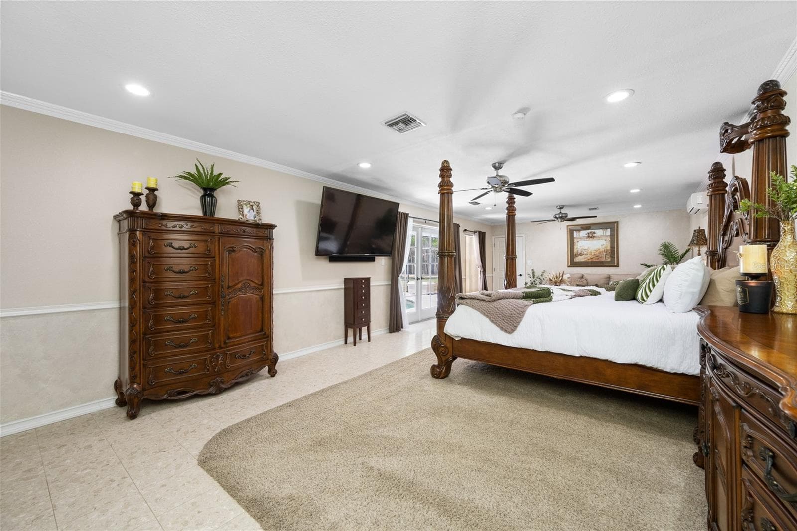 Primary Bedroom - 15314 LAKE MAGDALENE BLVD, TAMPA