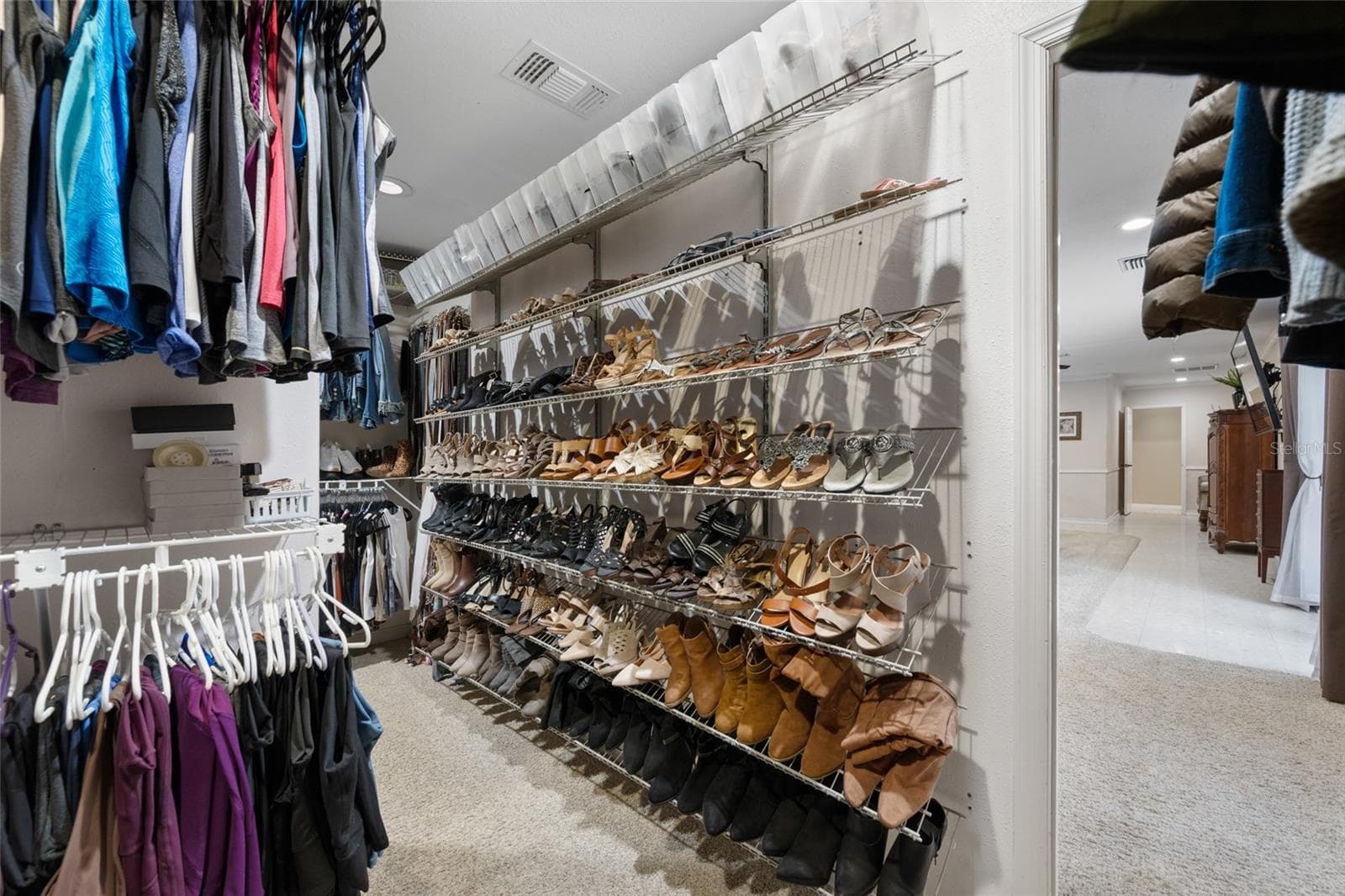 Primary Walk-In Closet - 15314 LAKE MAGDALENE BLVD, TAMPA