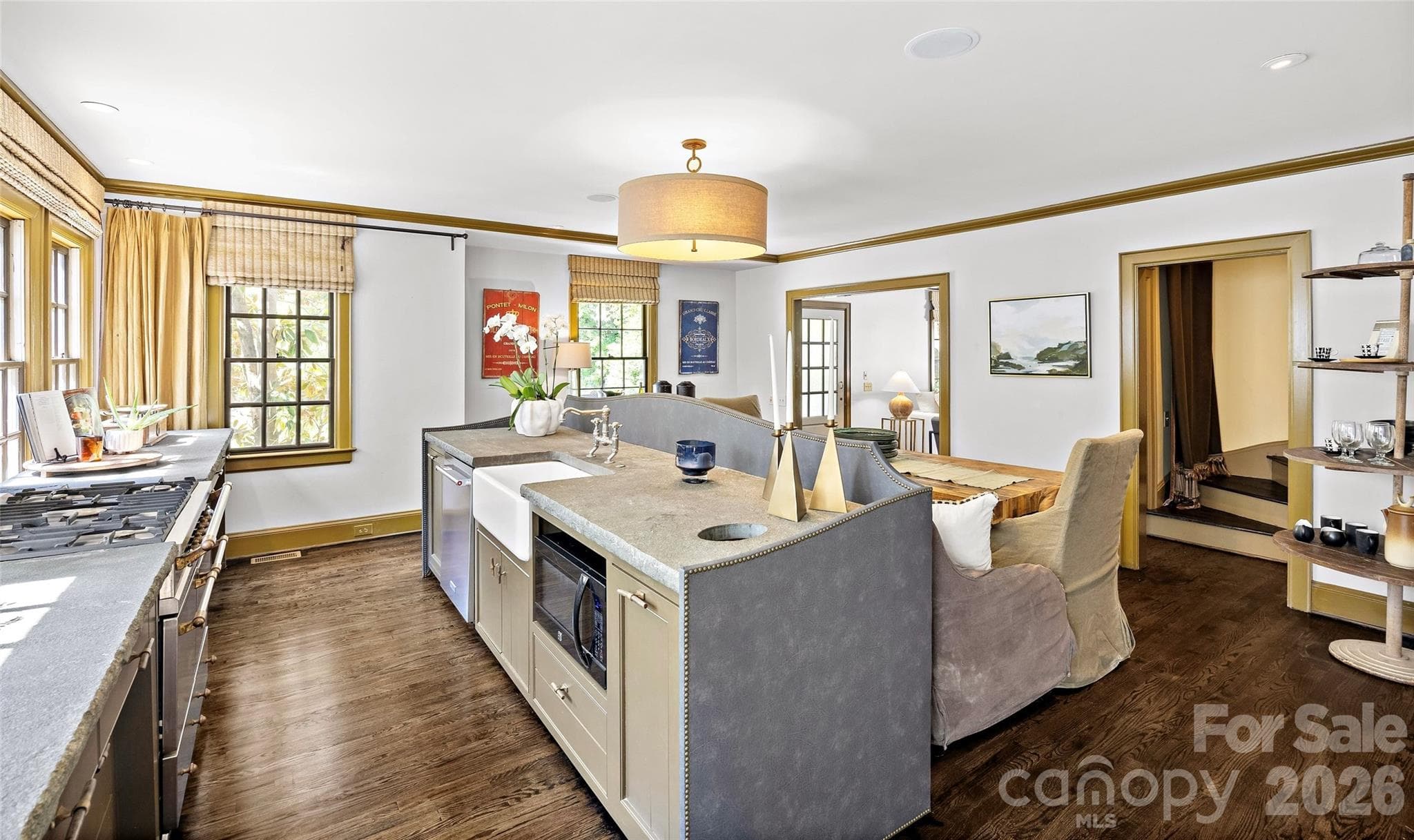 Kitchen - 208 Wales Avenue, Charlotte