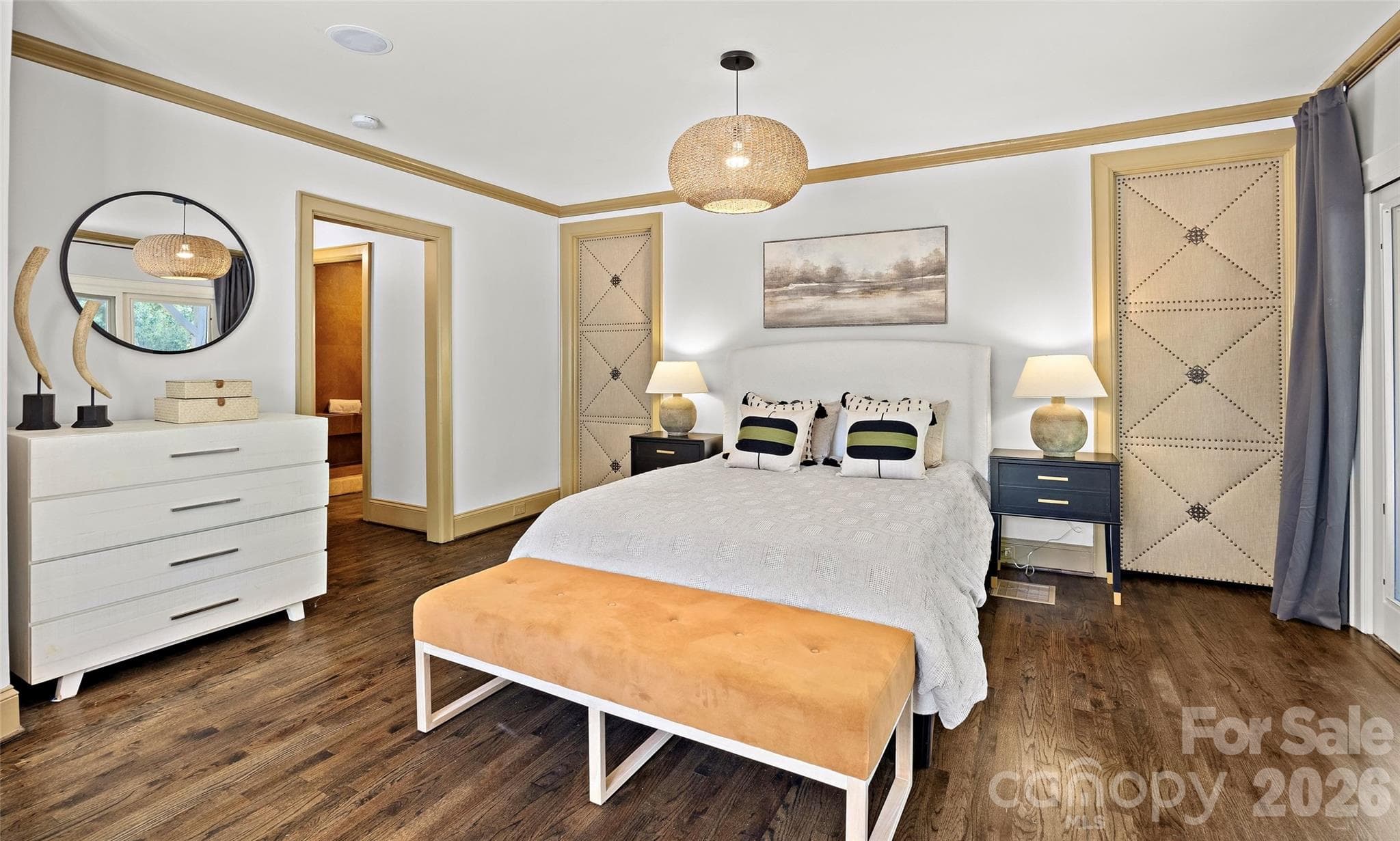 Primary Bedroom - 208 Wales Avenue, Charlotte