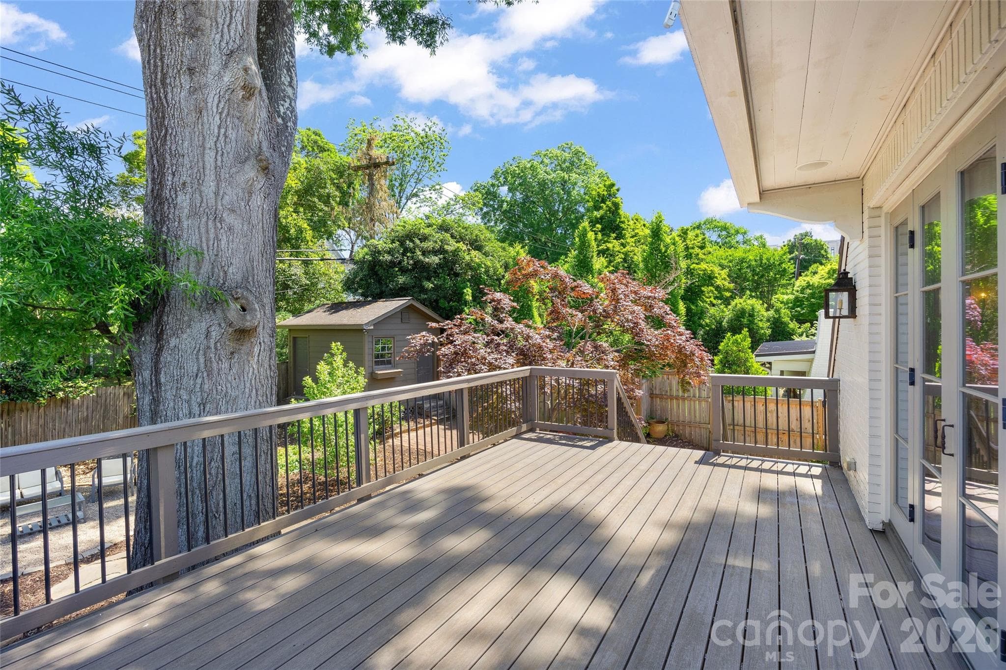 Rear Upper Deck - 208 Wales Avenue, Charlotte