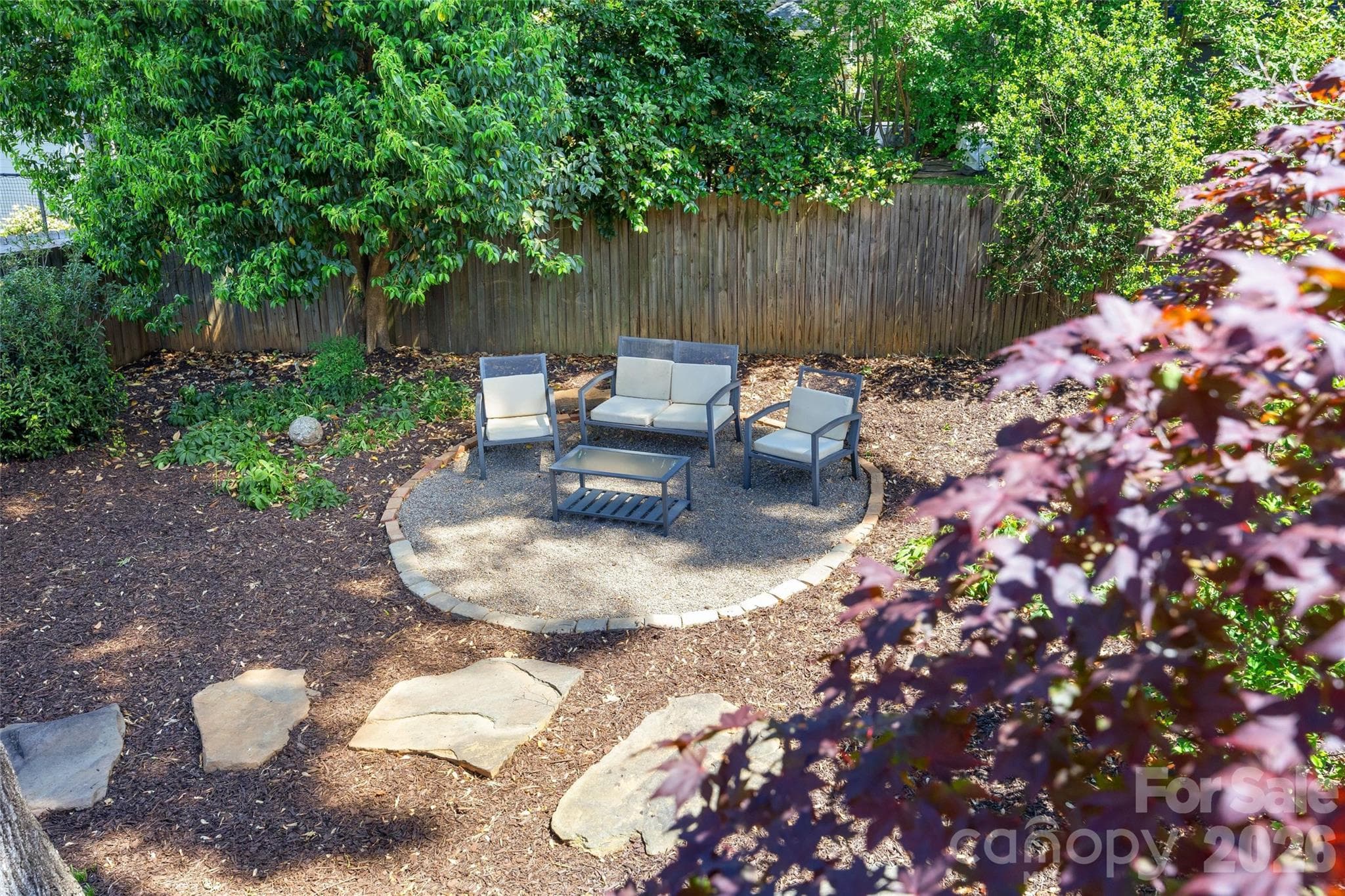 Backyard - 208 Wales Avenue, Charlotte