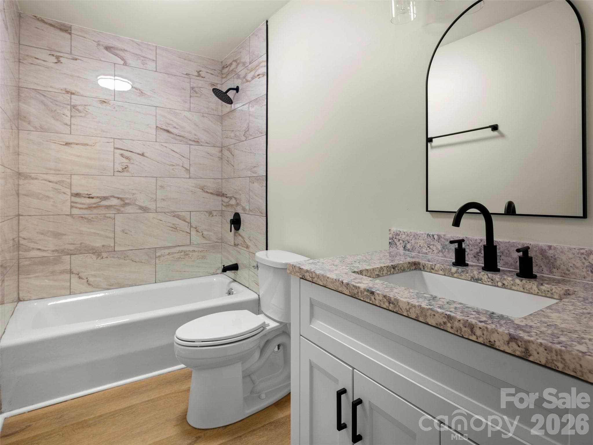 second full bath - 203 Crowfields Drive, Asheville