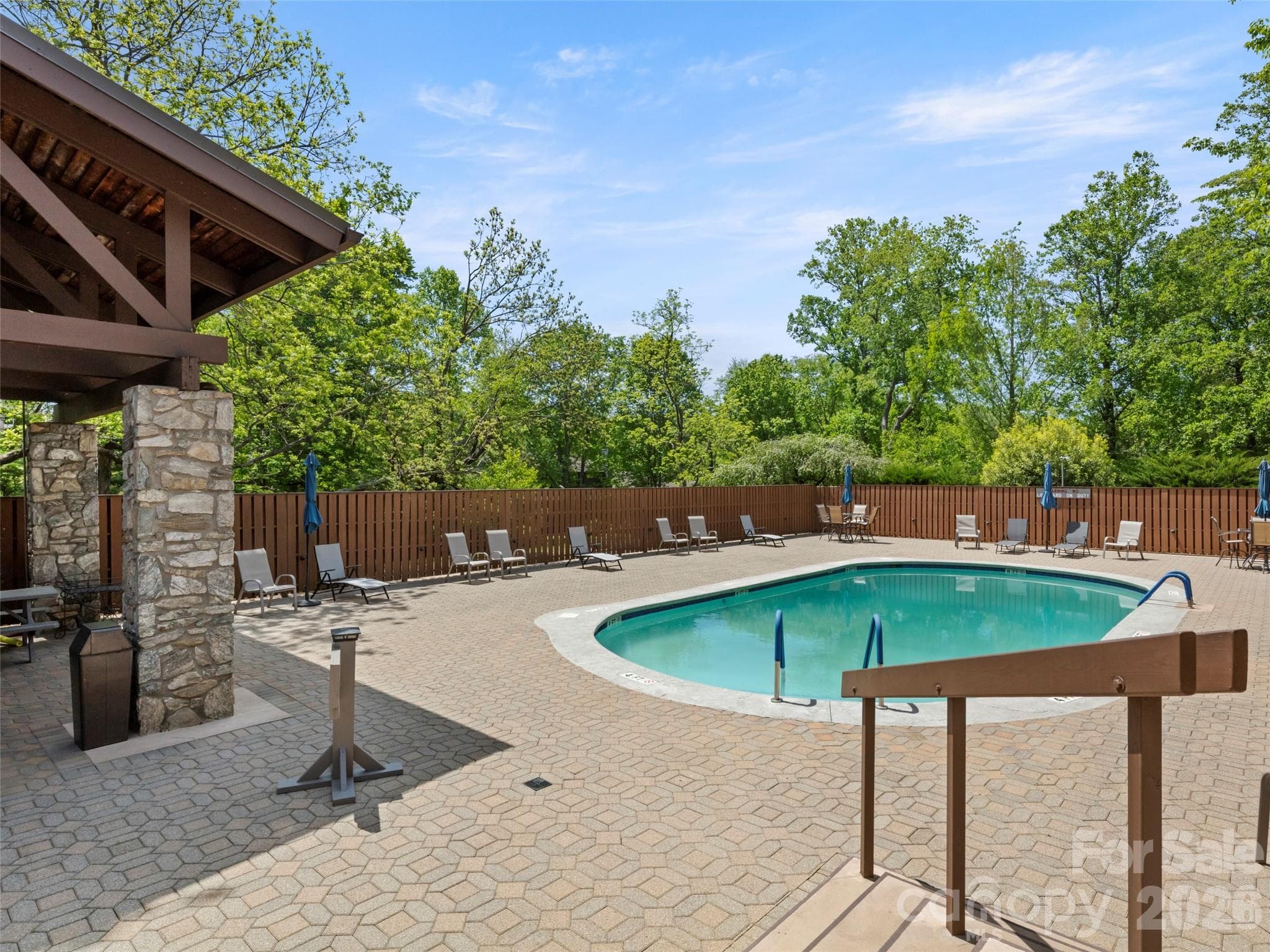 community pool - 203 Crowfields Drive, Asheville