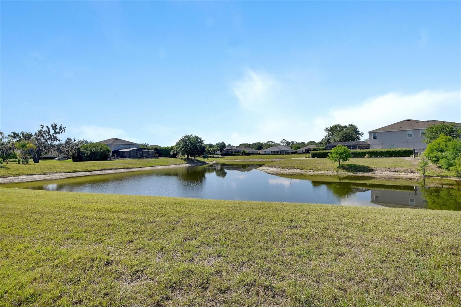 Pond view from home - 337 ORCHARD HILL ST, DELAND