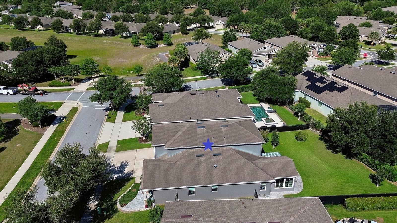 Aerial side - 337 ORCHARD HILL ST, DELAND