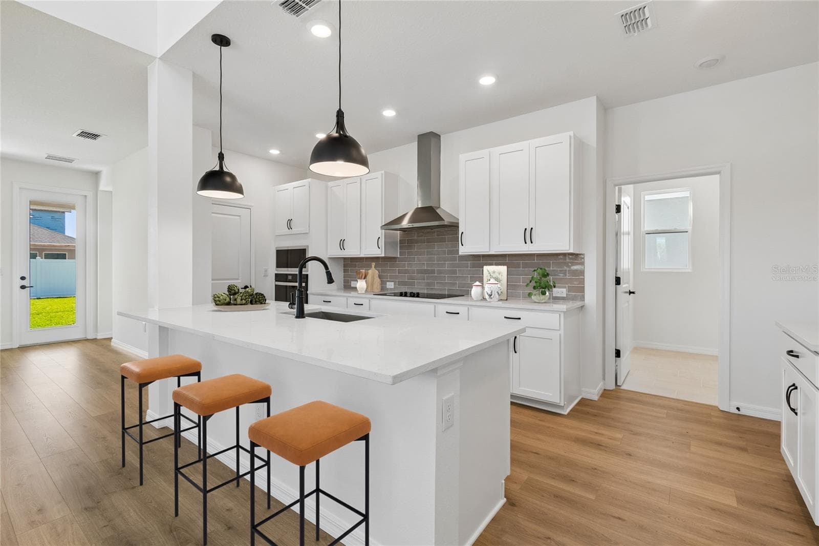 Kitchen **Virtually Staged - 15227 EASTLYN DR, BRADENTON