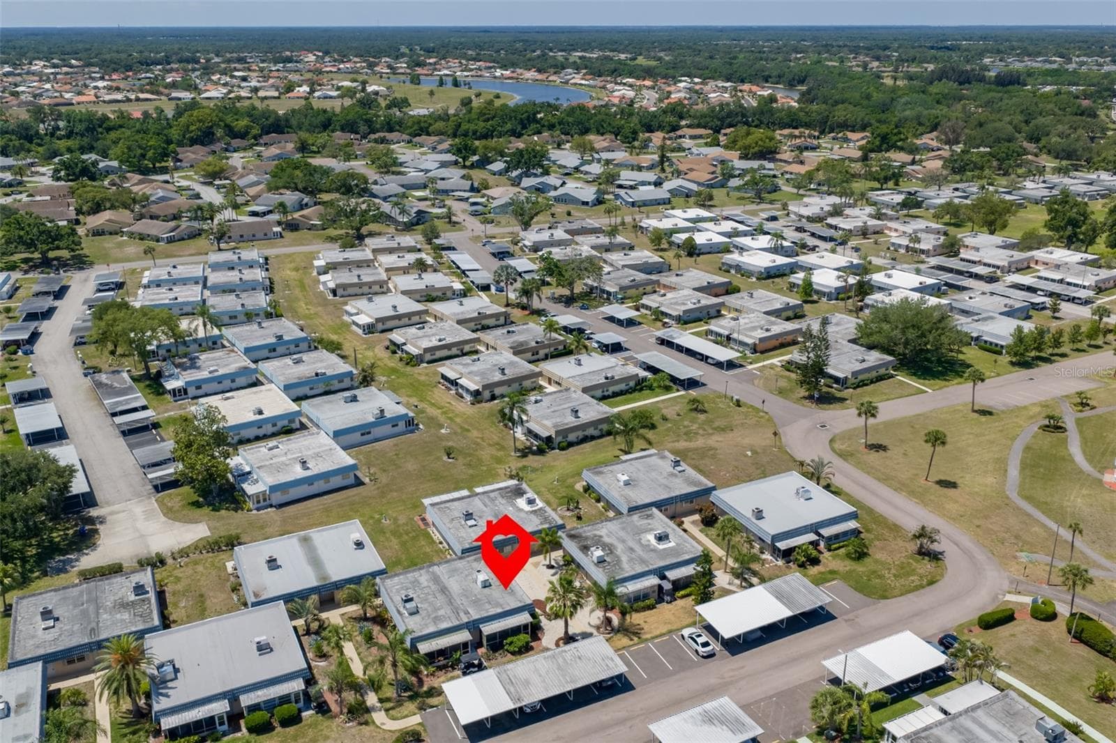 AERIAL - 1802 BEDFORD TER #177, SUN CITY CENTER
