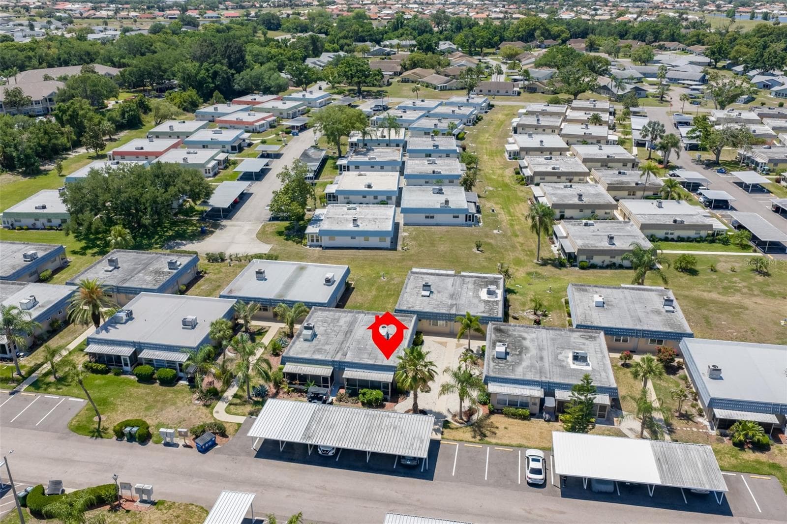 AERIAL SHOT - 1802 BEDFORD TER #177, SUN CITY CENTER