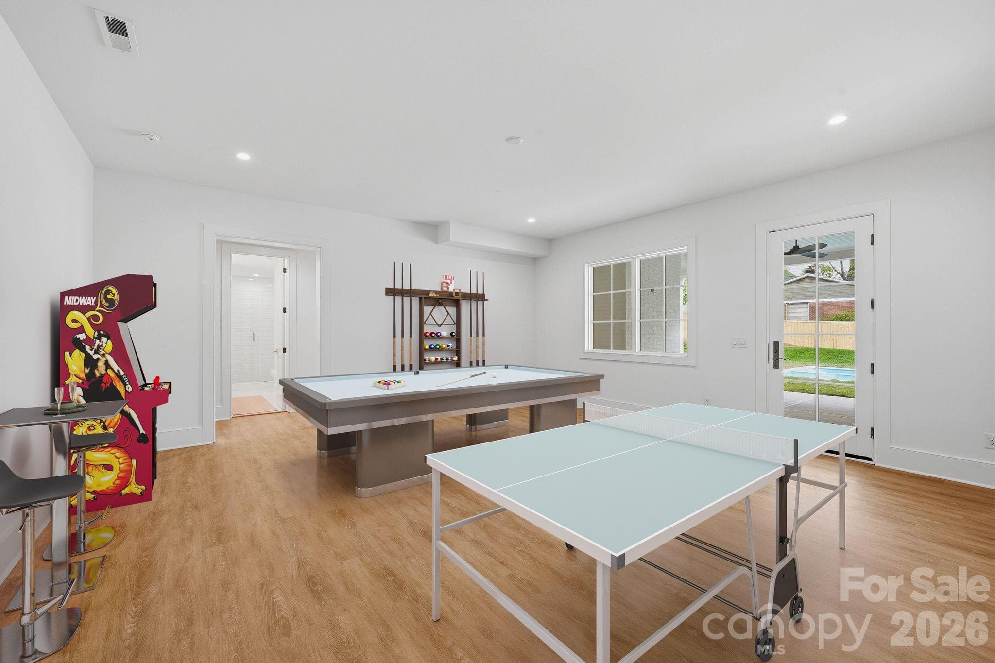 Basement Game Room - 539 Mammoth Oaks Drive, Charlotte