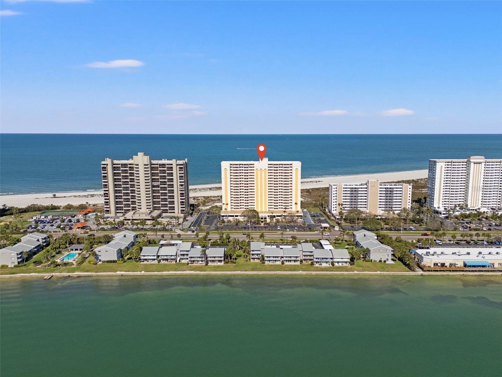 Condominium at 1270 GULF BLVD #1007, CLEARWATER BEACH, photo 2 of 25