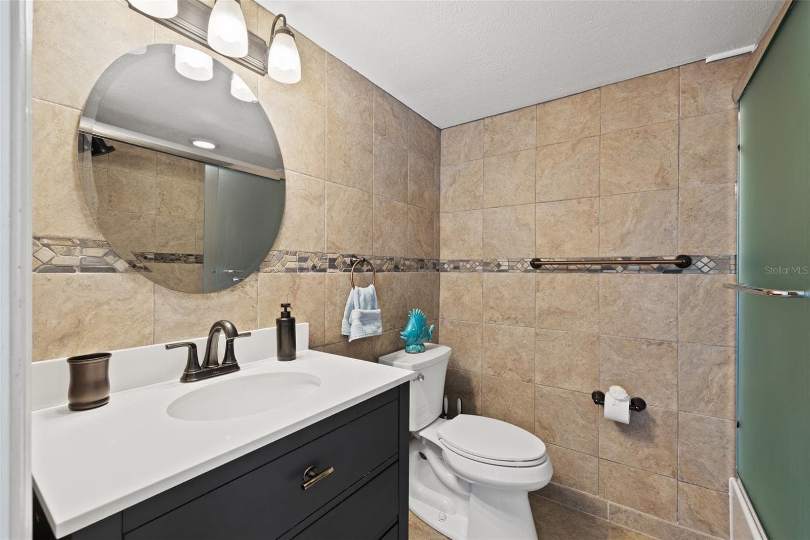 Primary Bathroom - 1270 GULF BLVD #1007, CLEARWATER BEACH