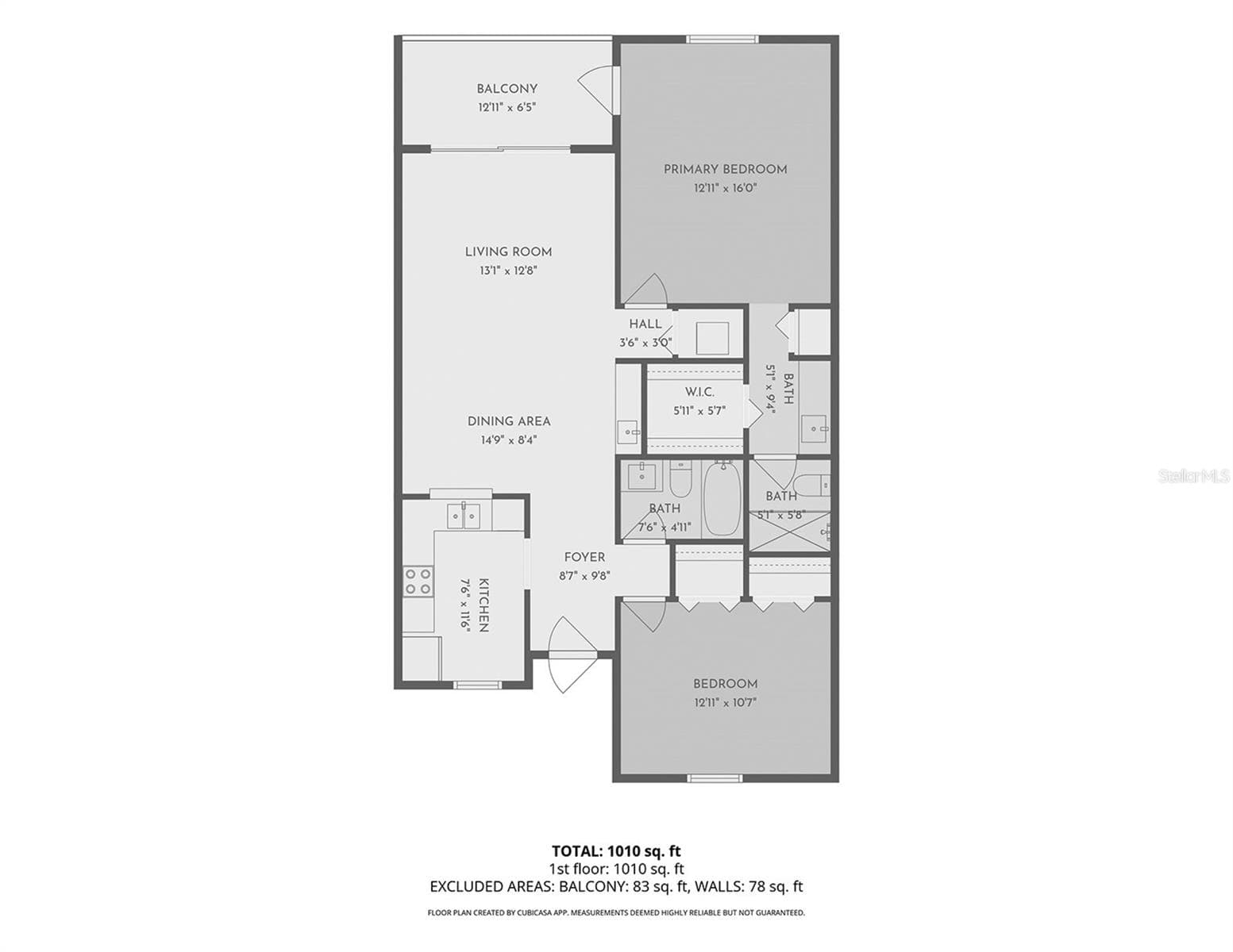 Condominium at 360 THREE LAKES LN #J, VENICE, photo 50 of 50