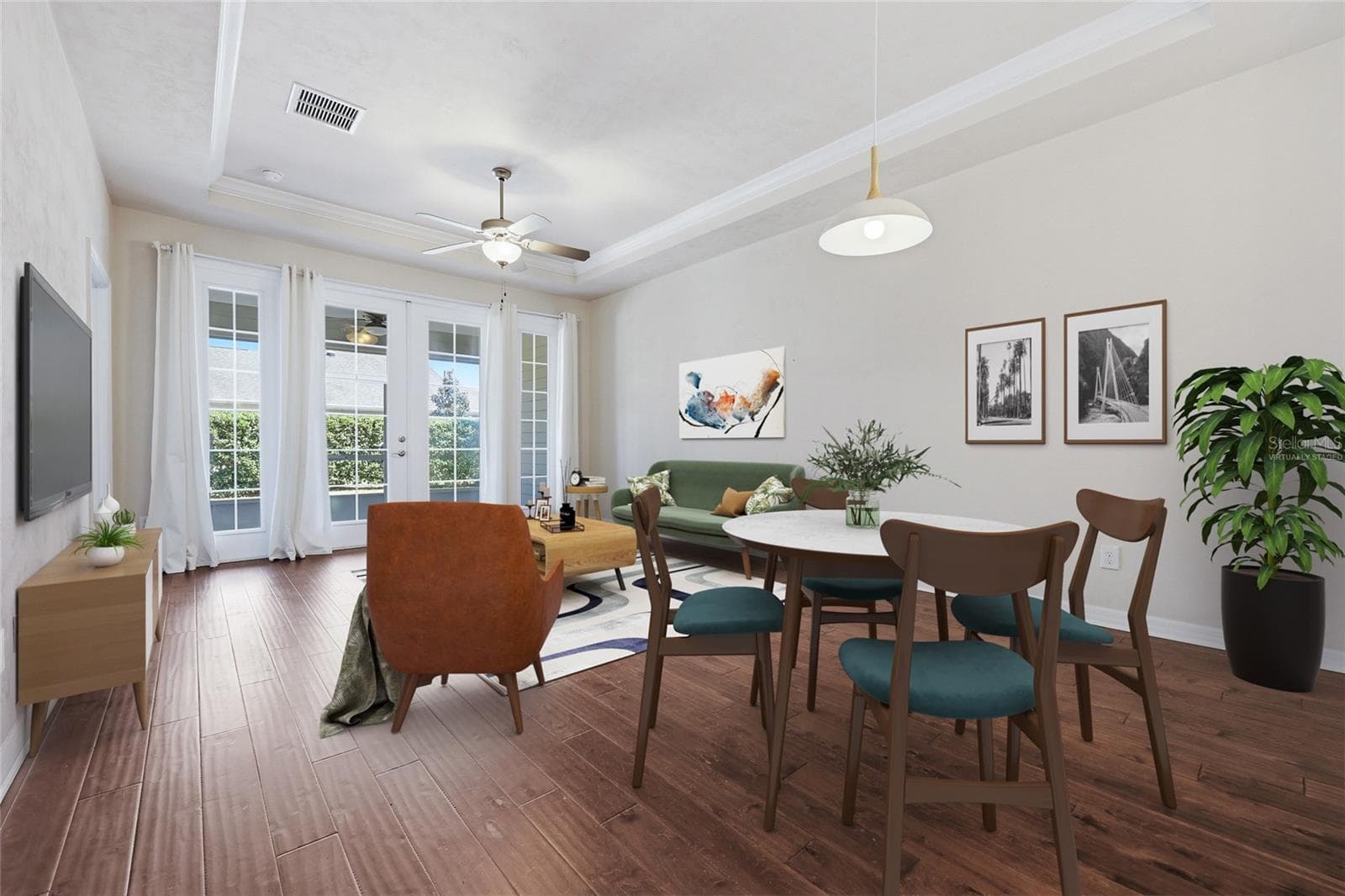 Dining Area Virtually Staged - 12656 NW 11TH PL, NEWBERRY