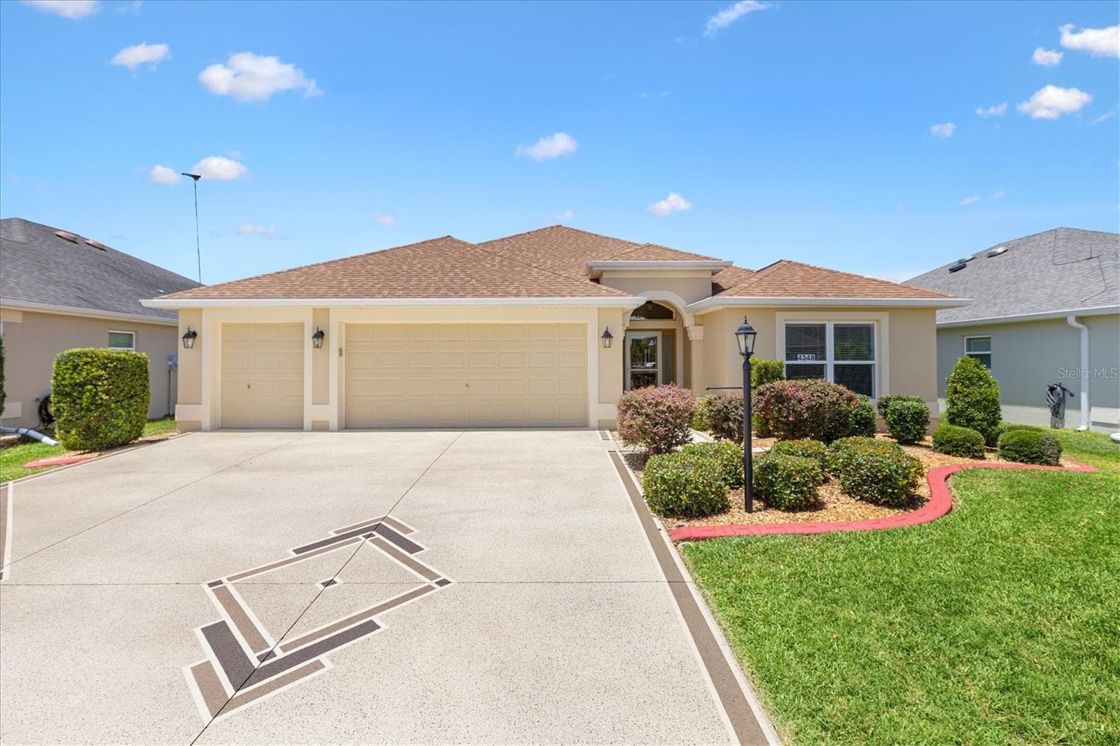 3 Bed, 3 Bath Mossy Oak Floorplan. - 4348 TUSCALOOSA PATH, THE VILLAGES