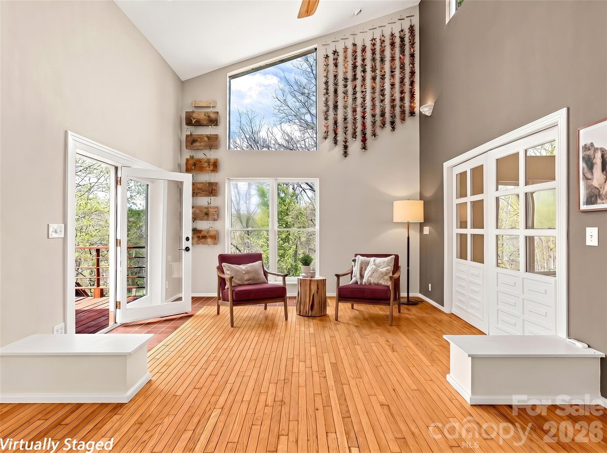Lovely reading nook. - Marshall