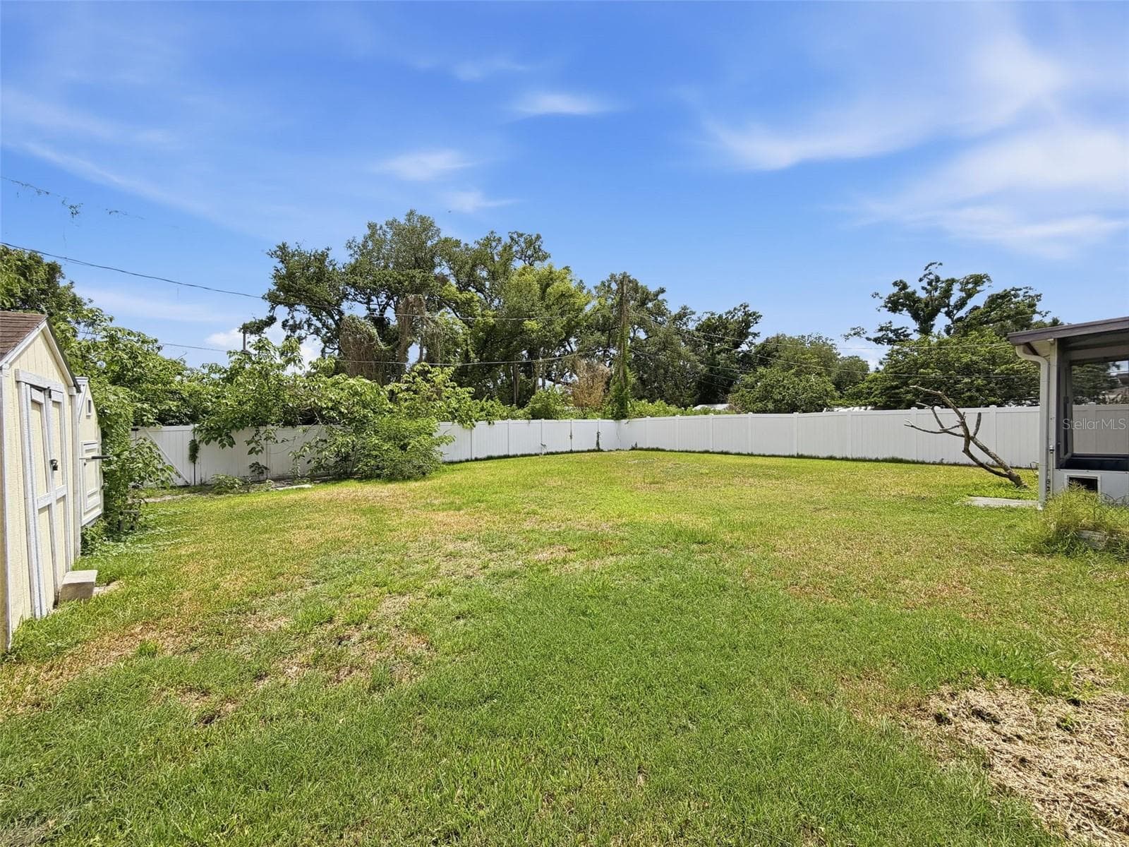 Fully fenced in backyard - 2518 W NORTH ST, TAMPA