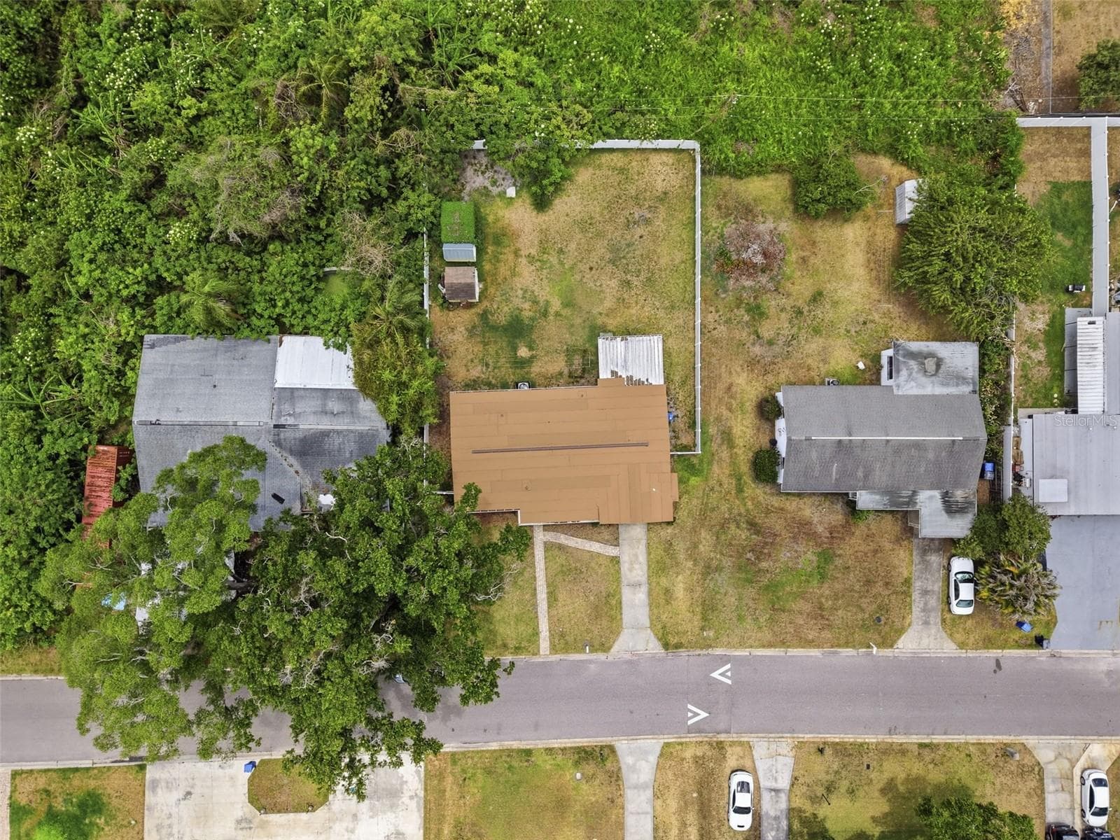 Aerial view of the property - 2518 W NORTH ST, TAMPA