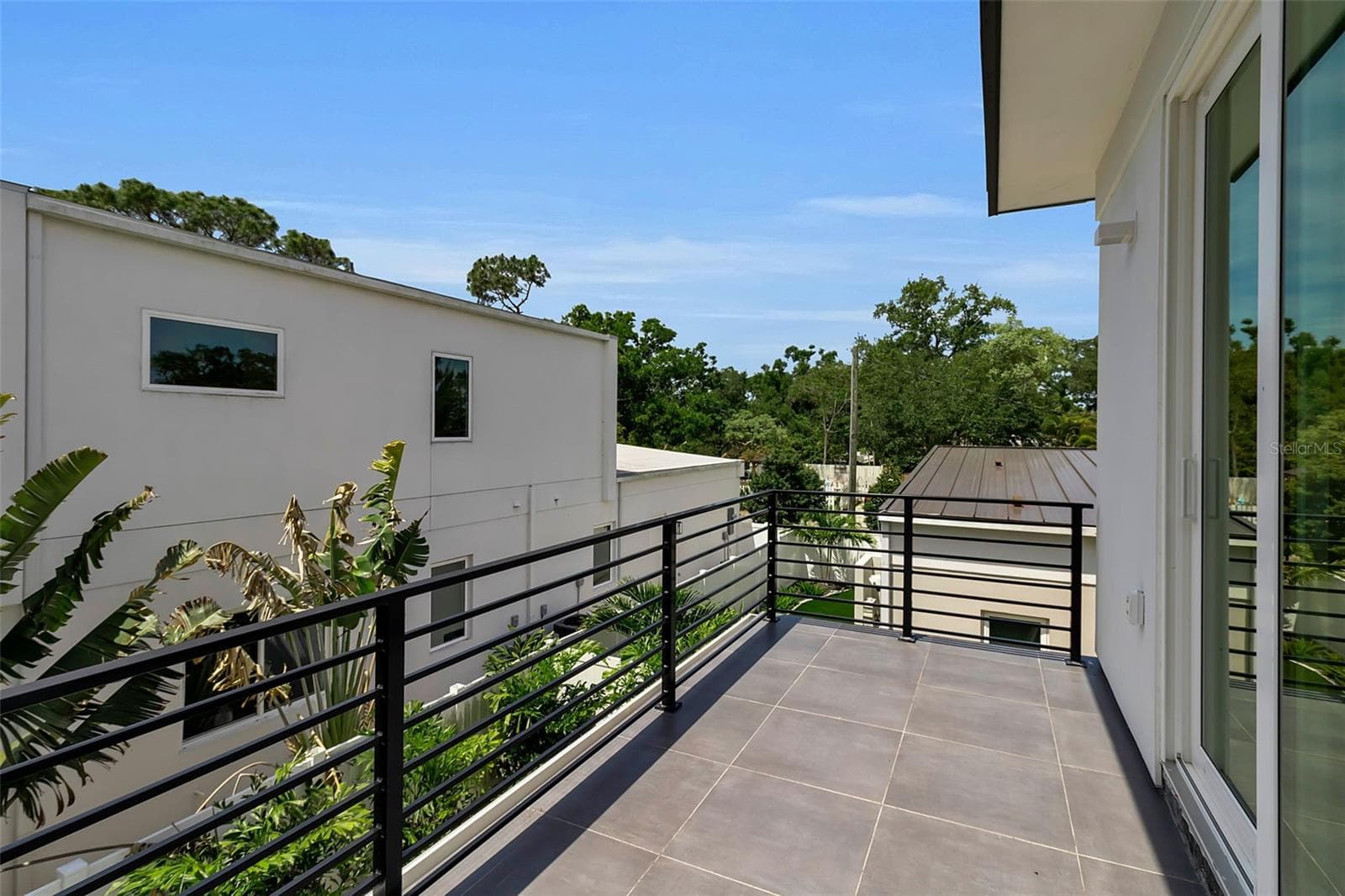 Back balcony from bedroom 4 - 2516 BROWNING ST, SARASOTA