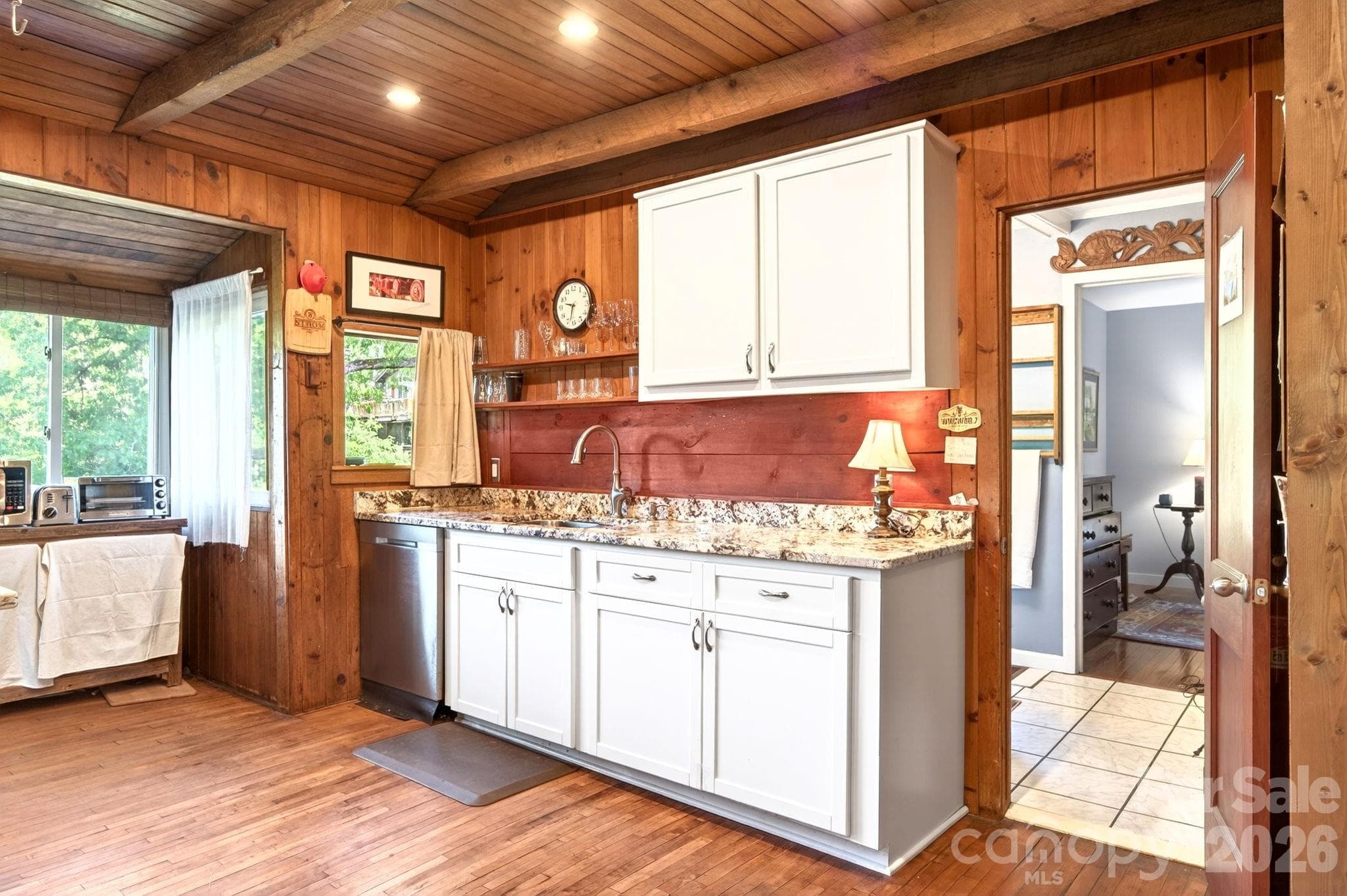 Kitchen with granite countertops - Asheville