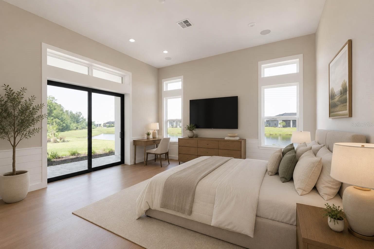 MASTER BED - 4866 FRECCIA LOOP, WESLEY CHAPEL