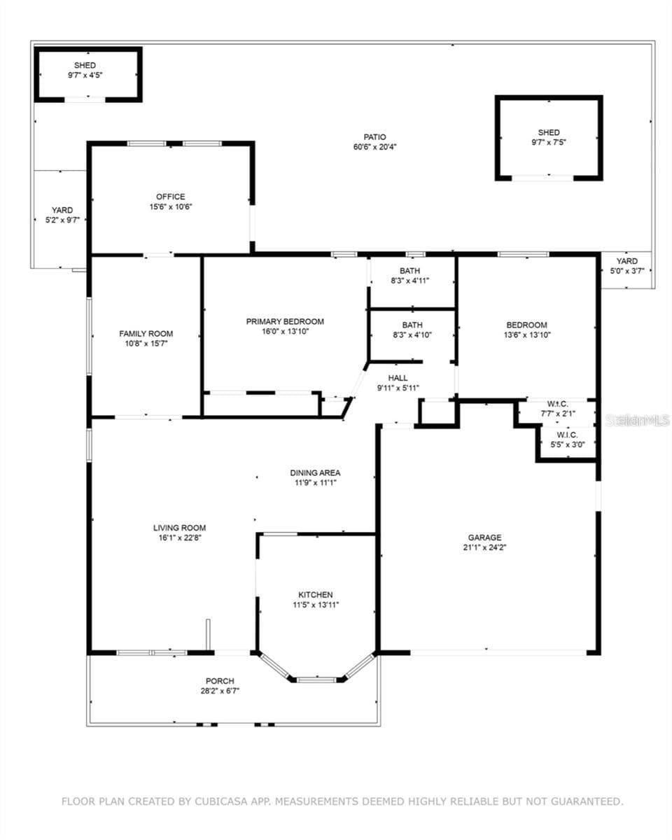 FLOOR PLAN - 8914 SCHRADER BLVD, PORT RICHEY