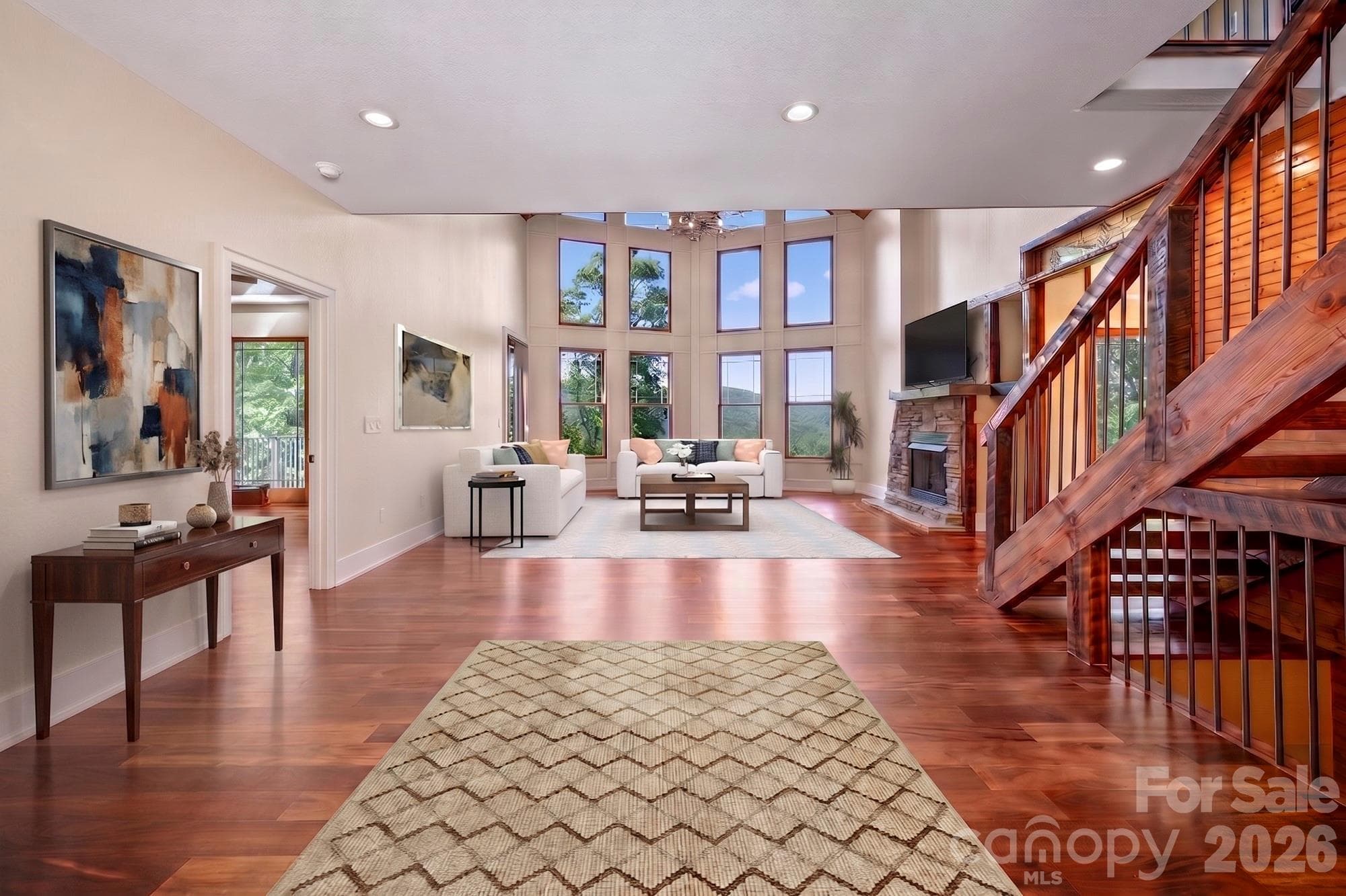 Virtually Staged Photo - Lake Lure