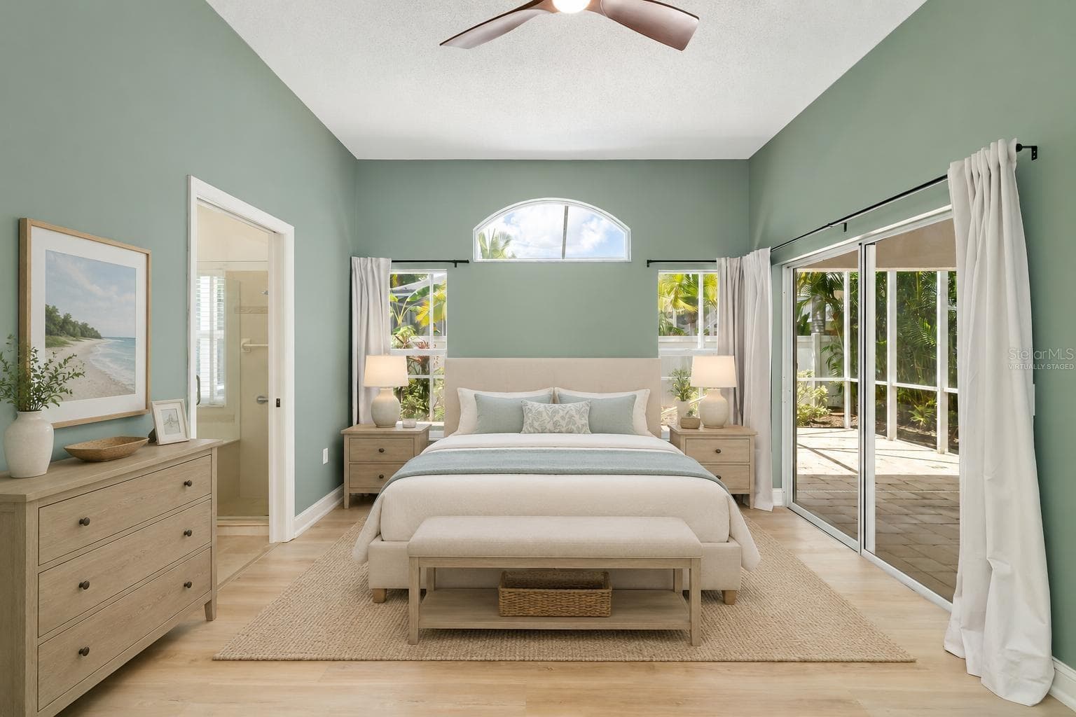 Primary Bedroom (Virtually Staged) - 6226 BLUEFLOWER CT, LAKEWOOD RANCH