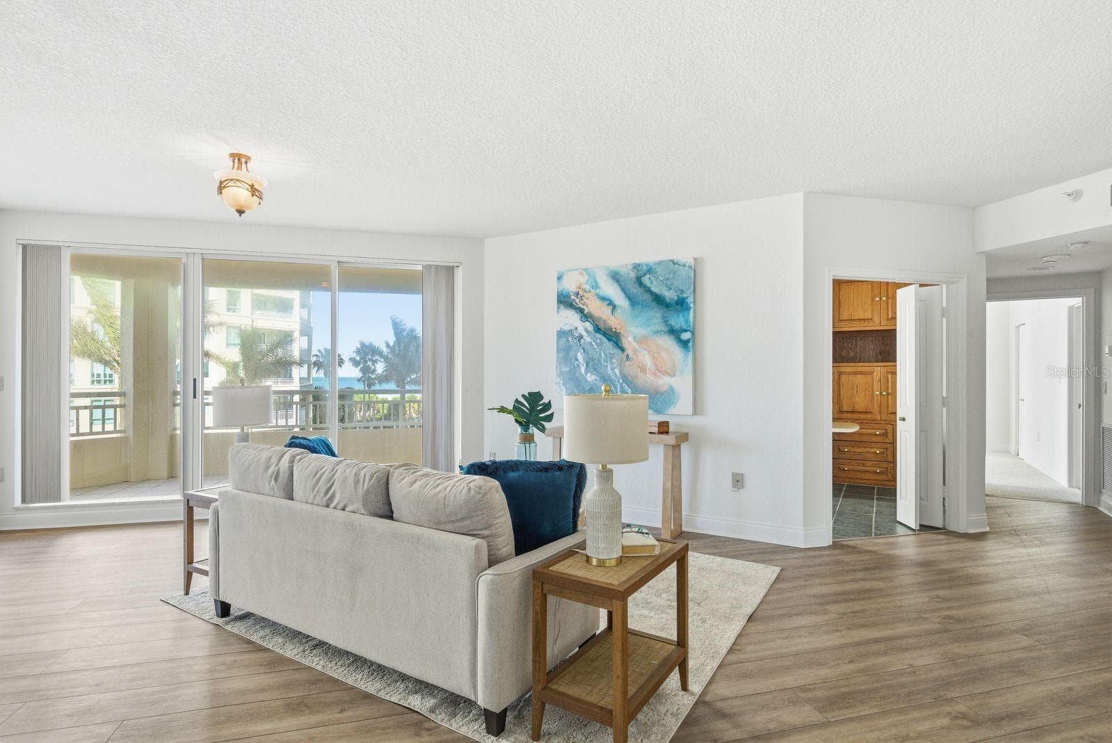 Open living area - 1170 SE GULF BLVD #305, CLEARWATER BEACH