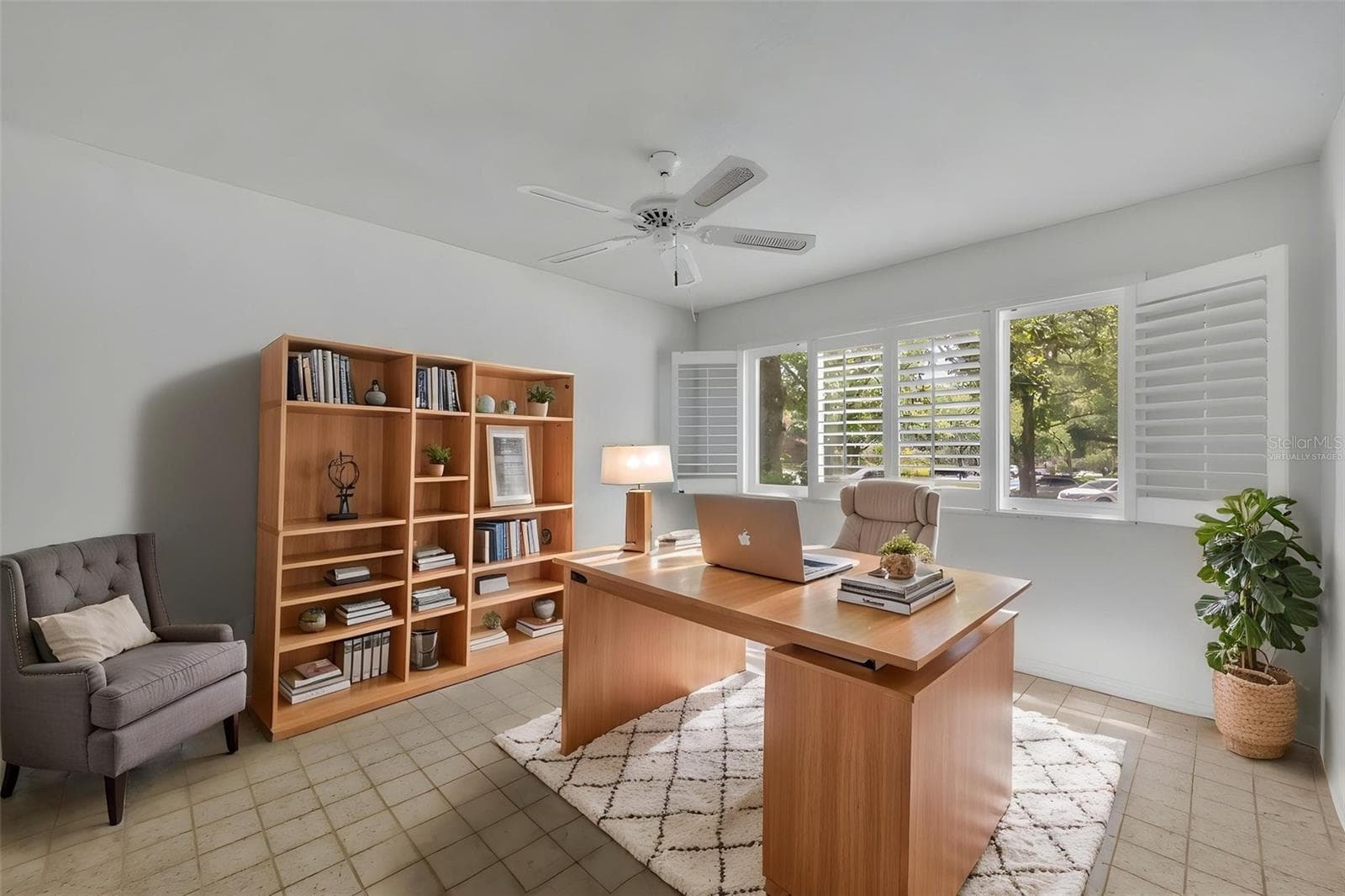 Virtually staged office or third bedroom - 497 OAK HAVEN DR #497, ALTAMONTE SPRINGS