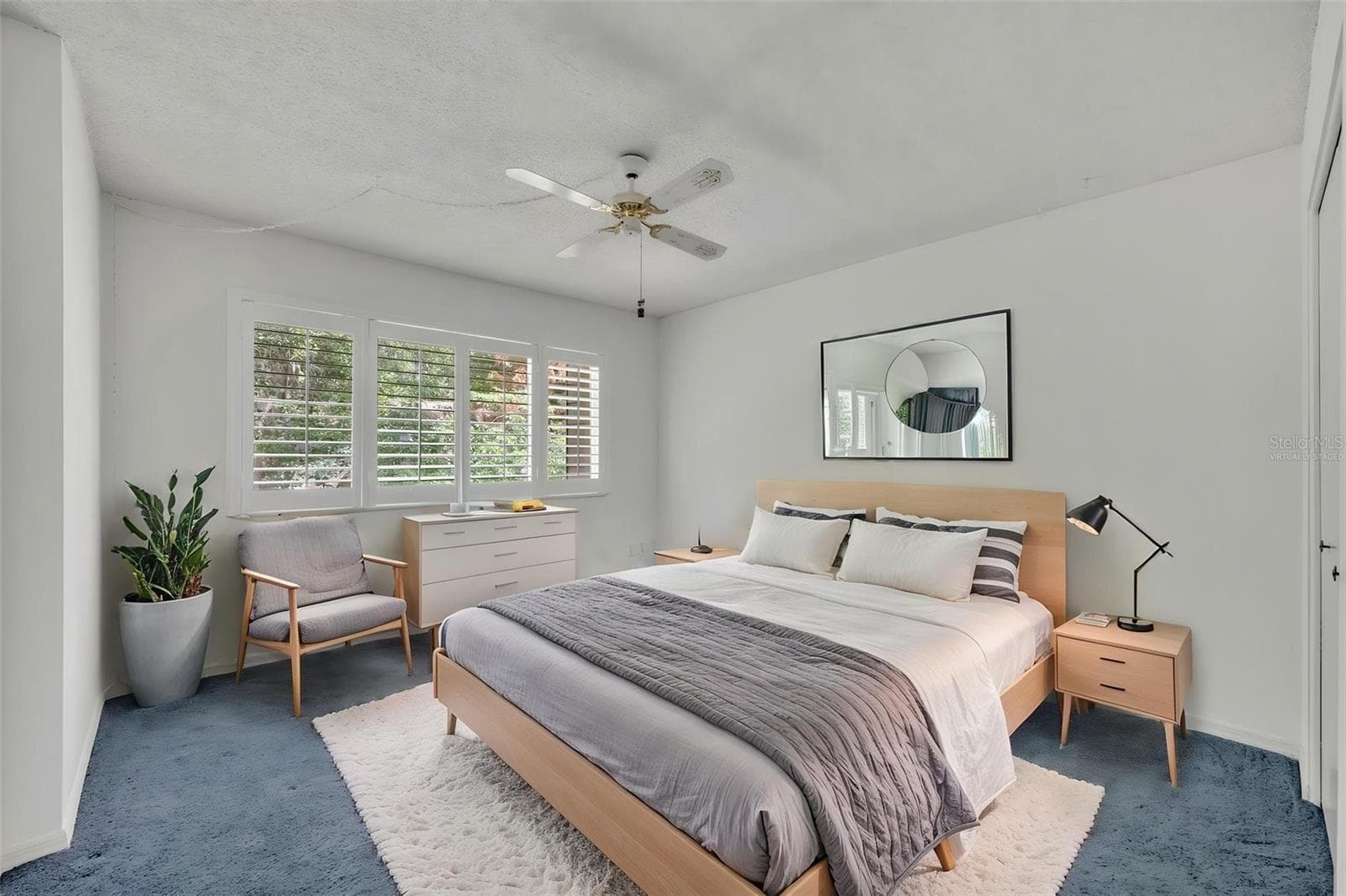 Virtually staged secondary bedroom - 497 OAK HAVEN DR #497, ALTAMONTE SPRINGS