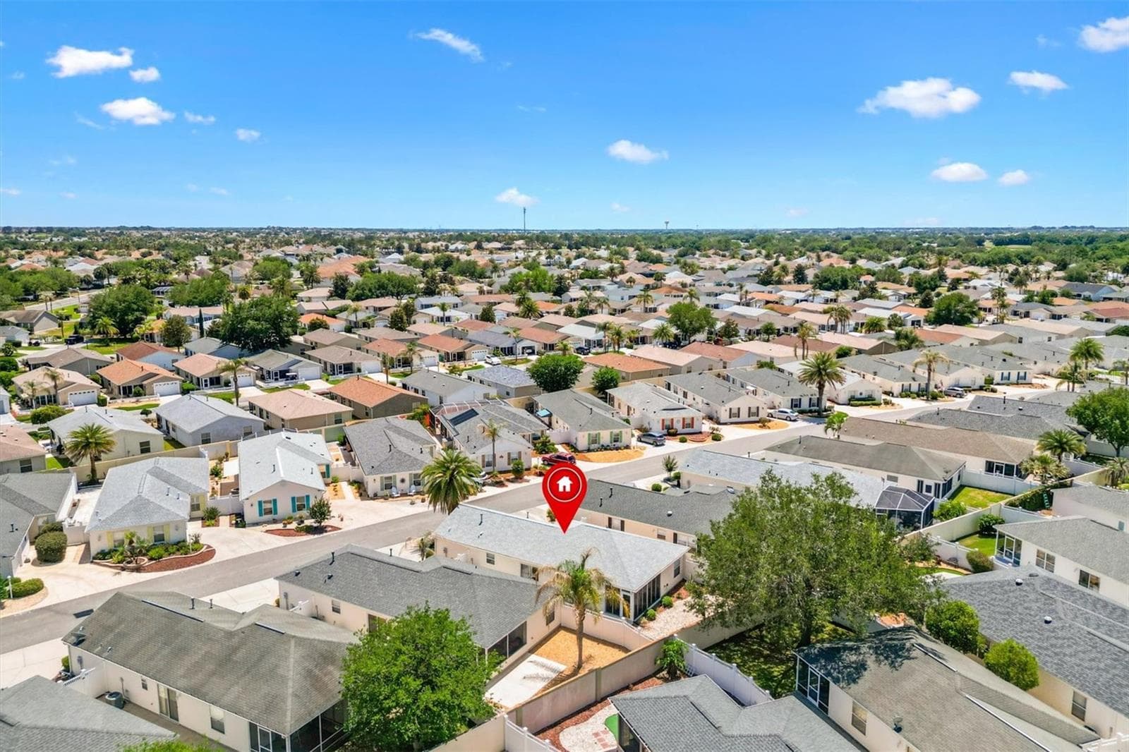 AERIAL VIEW OF COMMUNITY - 979 SMYRNA ST, THE VILLAGES